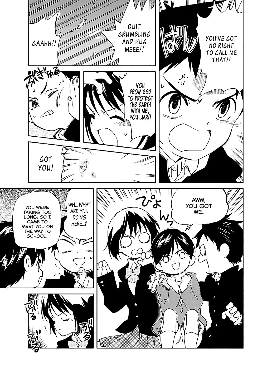 Hitoribocchi no Chikyuu Shinryaku Chapter 63 page 17 - Chapter 63: A Young Heart Wavers