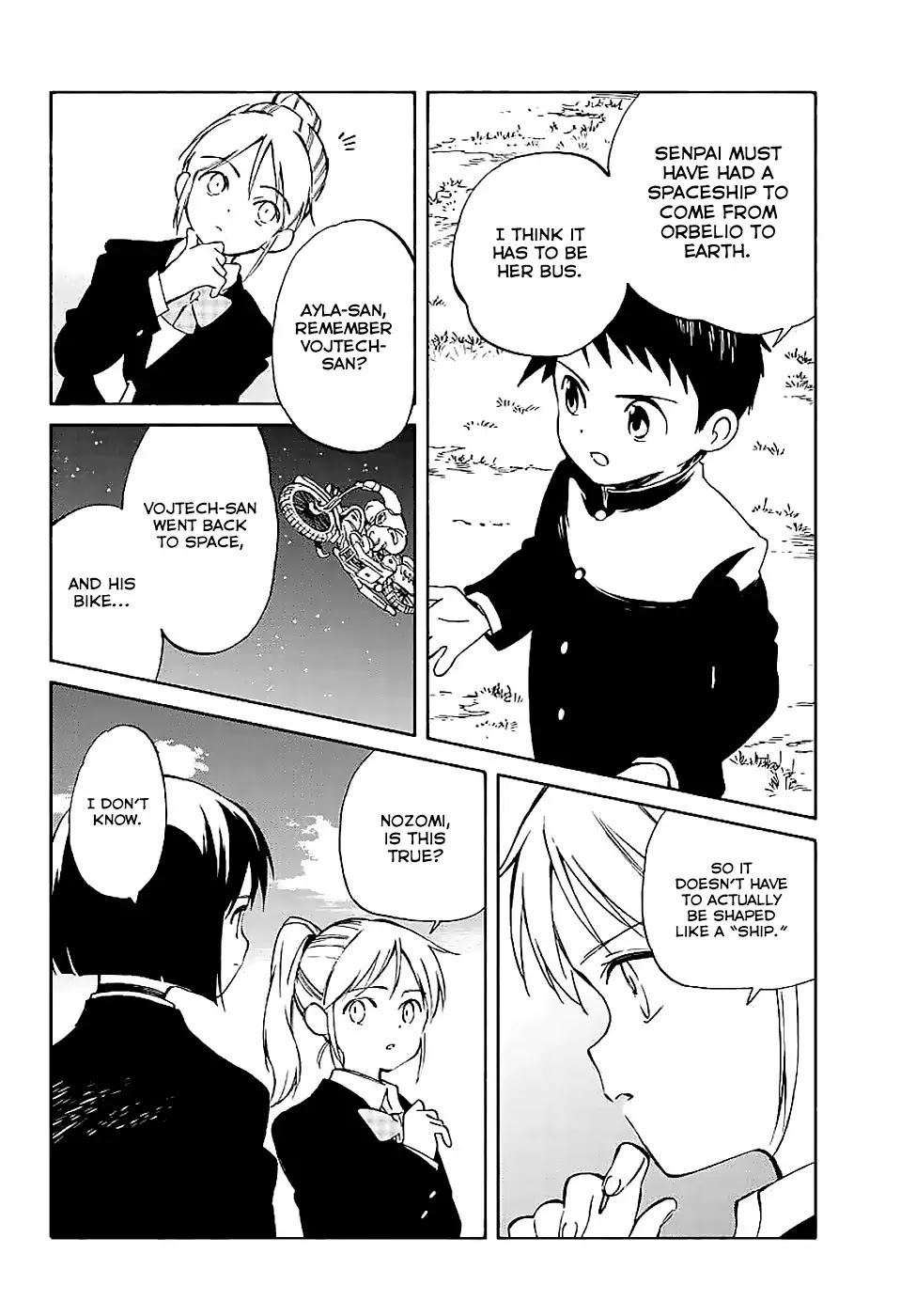 Hitoribocchi no Chikyuu Shinryaku Chapter 63 page 8 - Chapter 63: A Young Heart Wavers