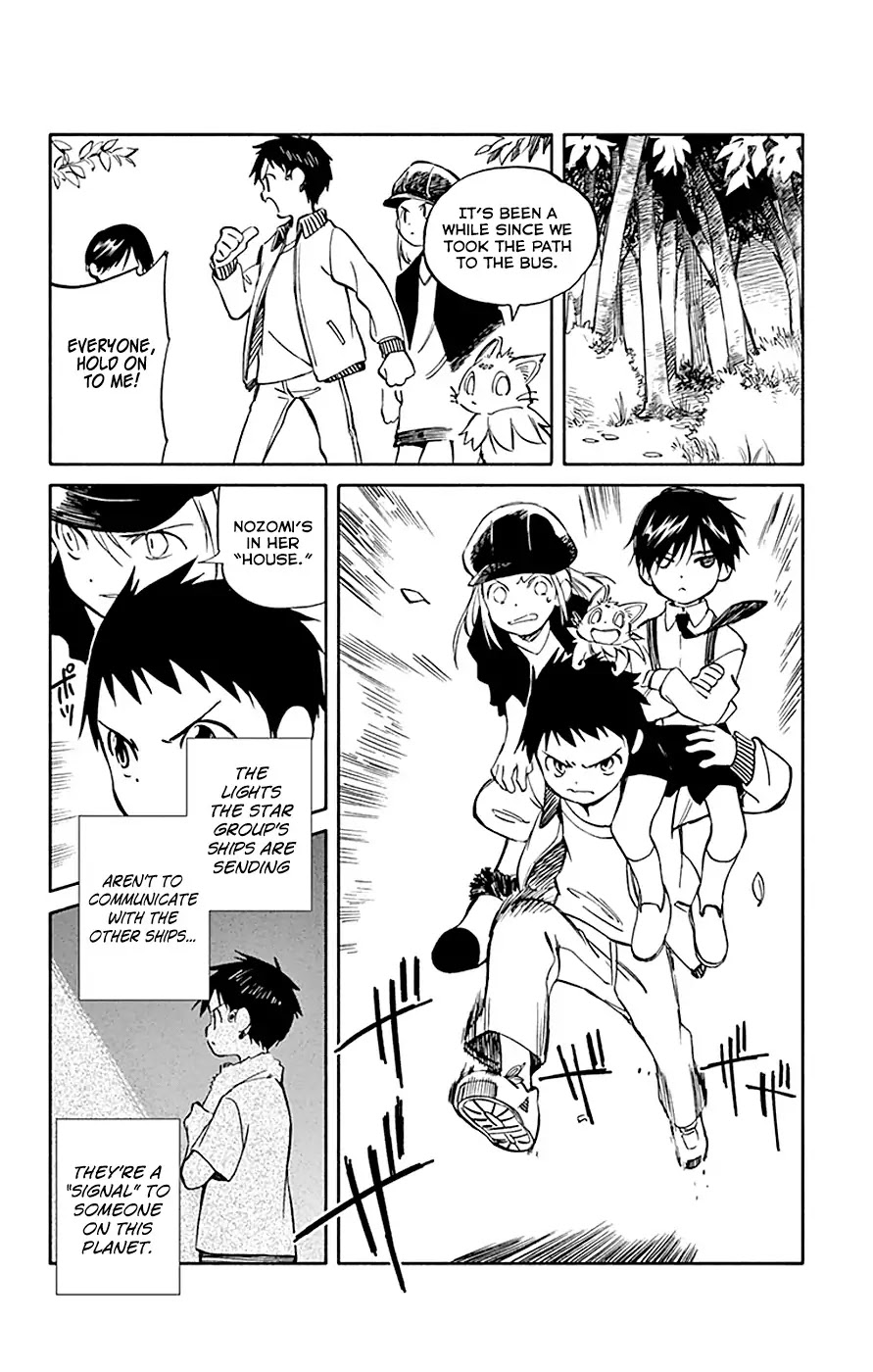 Hitoribocchi no Chikyuu Shinryaku Chapter 64 page 28 - Chapter 64: To the Sky