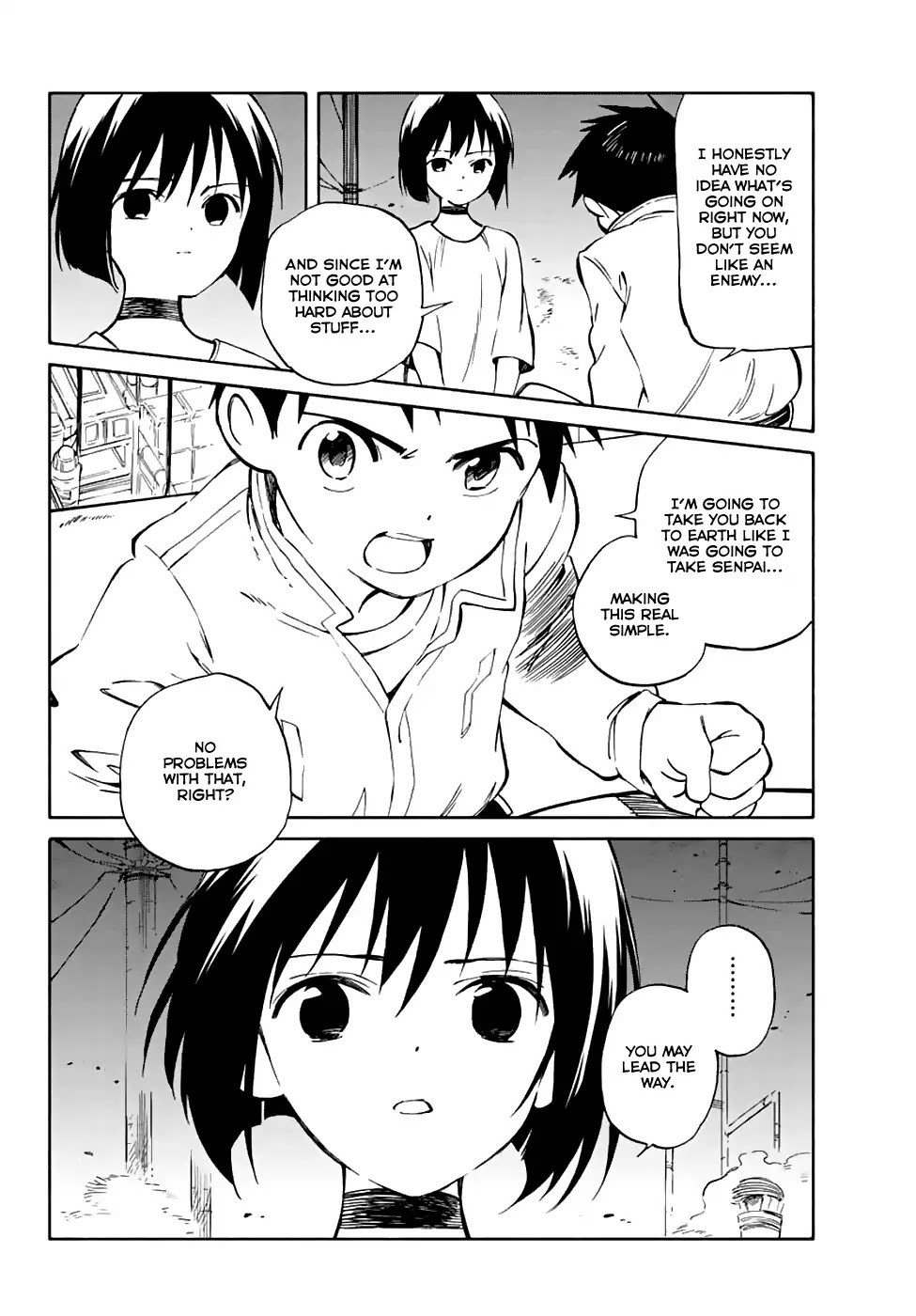 Hitoribocchi no Chikyuu Shinryaku Chapter 68 page 12 - Chapter 68: Guiding Star