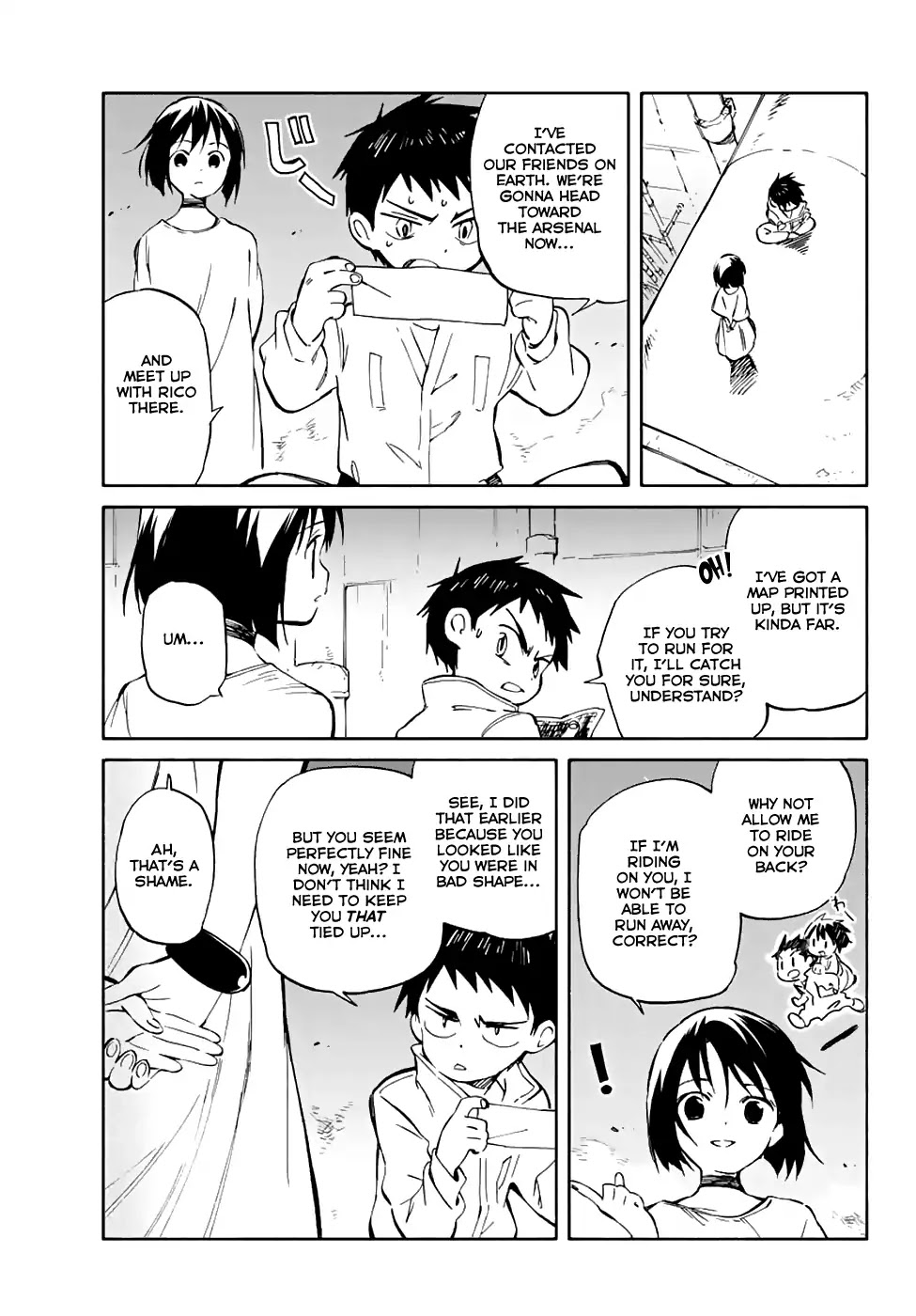 Hitoribocchi no Chikyuu Shinryaku Chapter 68 page 13 - Chapter 68: Guiding Star