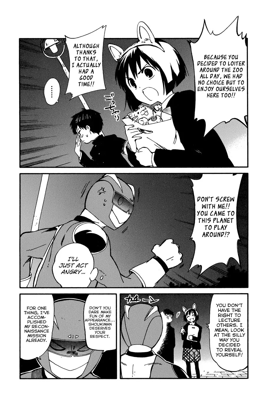 Hitoribocchi no Chikyuu Shinryaku Chapter 7 page 14 - Chapter 7: Illusion User