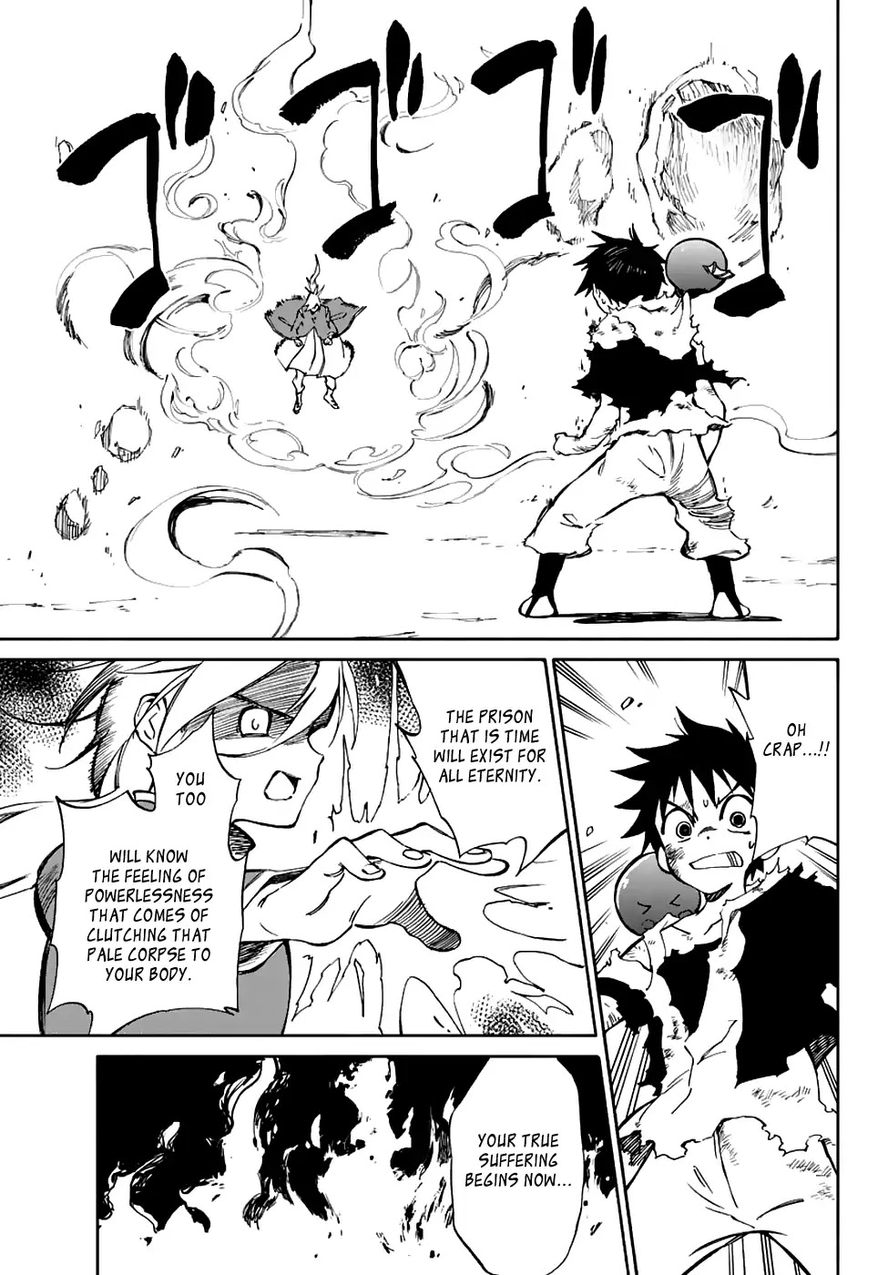 Hitoribocchi no Chikyuu Shinryaku Chapter 73 page 15 - Chapter 73: Sacrifice