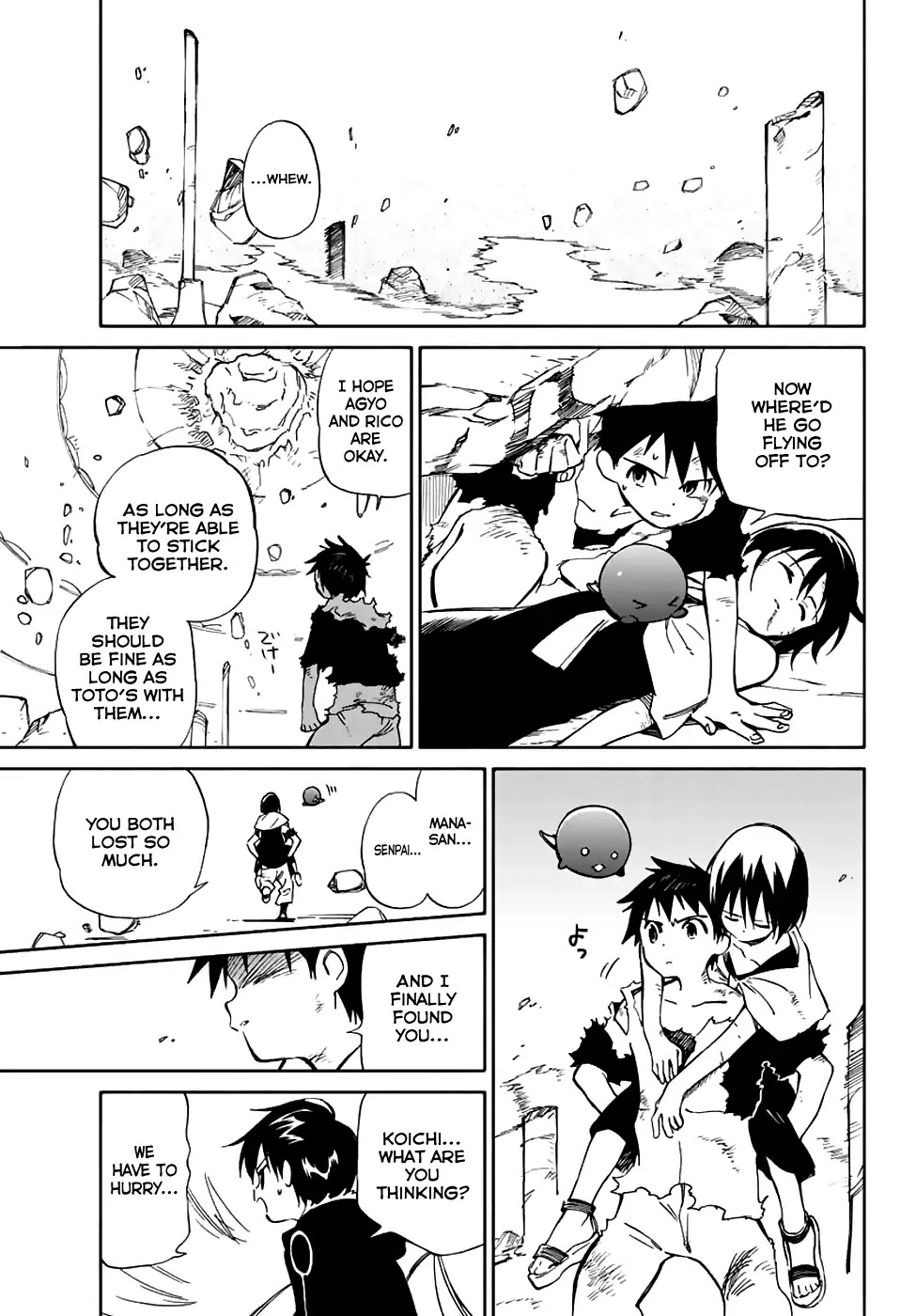 Hitoribocchi no Chikyuu Shinryaku Chapter 73 page 19 - Chapter 73: Sacrifice