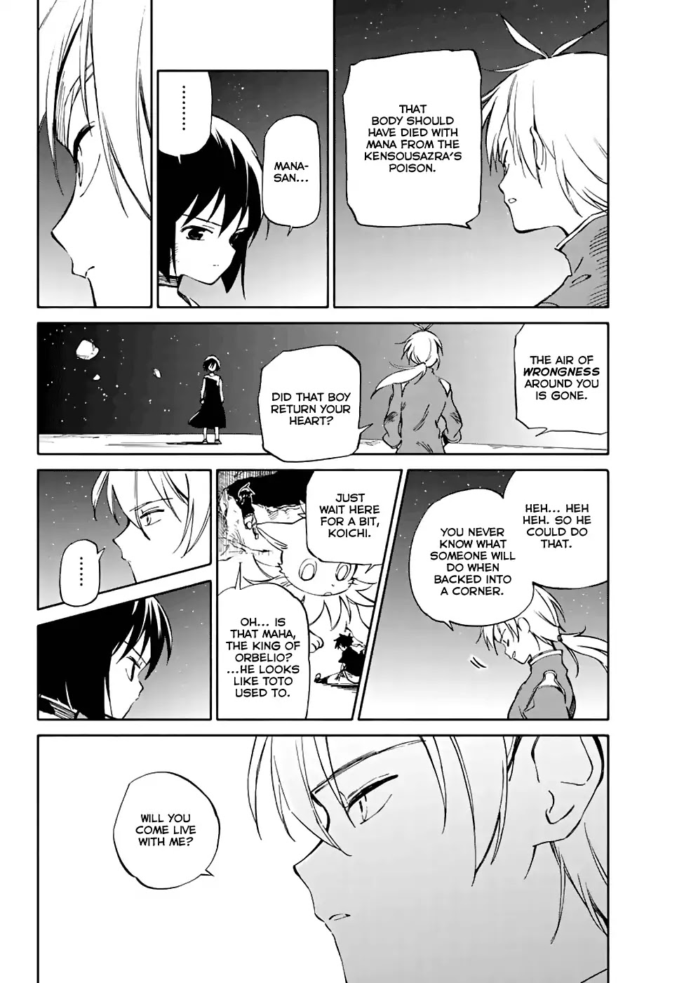 Hitoribocchi no Chikyuu Shinryaku Chapter 74 page 14 - Chapter 74: Resolved
