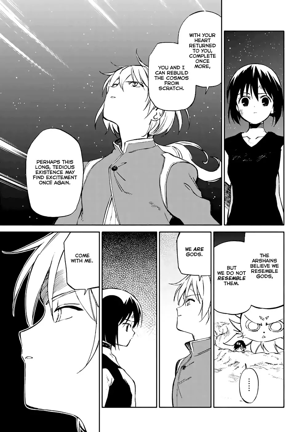 Hitoribocchi no Chikyuu Shinryaku Chapter 74 page 15 - Chapter 74: Resolved
