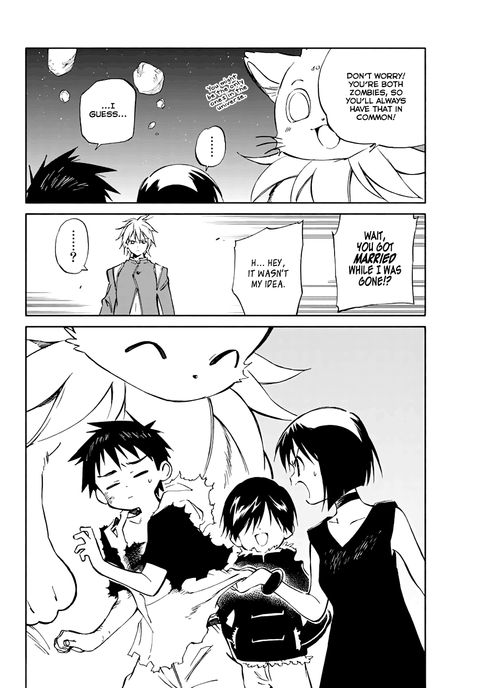 Hitoribocchi no Chikyuu Shinryaku Chapter 75 page 13 - Chapter 75: Light and Darkness