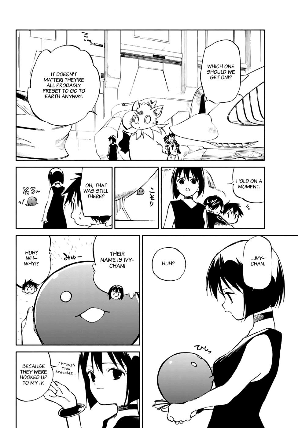 Hitoribocchi no Chikyuu Shinryaku Chapter 76 page 10 - Chapter 76: Goodbye!!