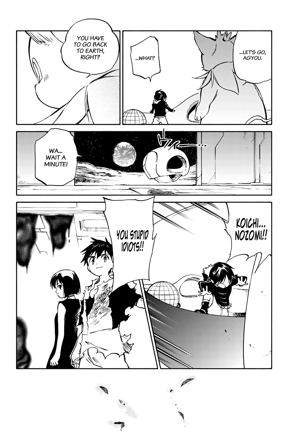 Hitoribocchi no Chikyuu Shinryaku Chapter 76 page 14 - Chapter 76: Goodbye!!