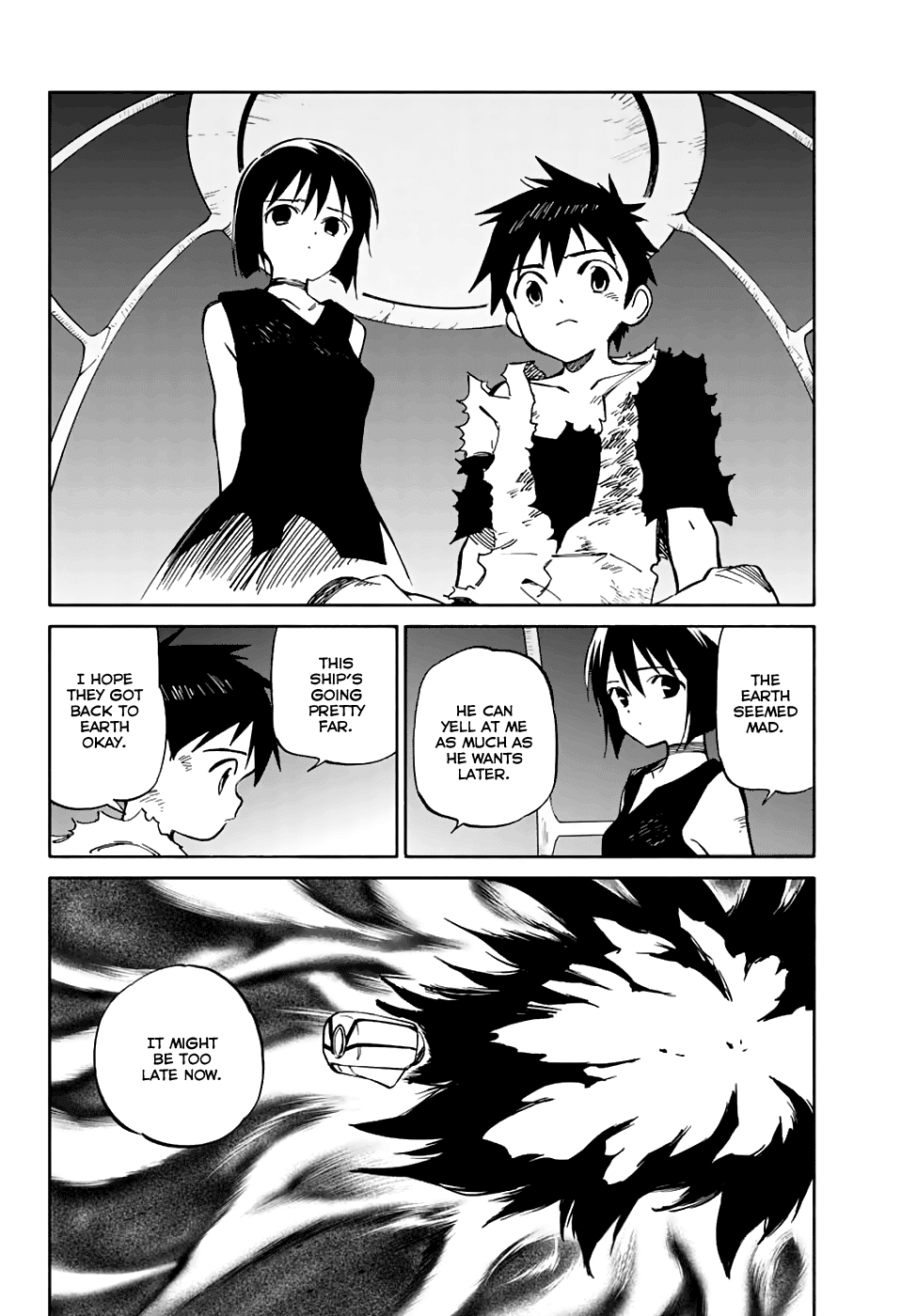 Hitoribocchi no Chikyuu Shinryaku Chapter 76 page 18 - Chapter 76: Goodbye!!