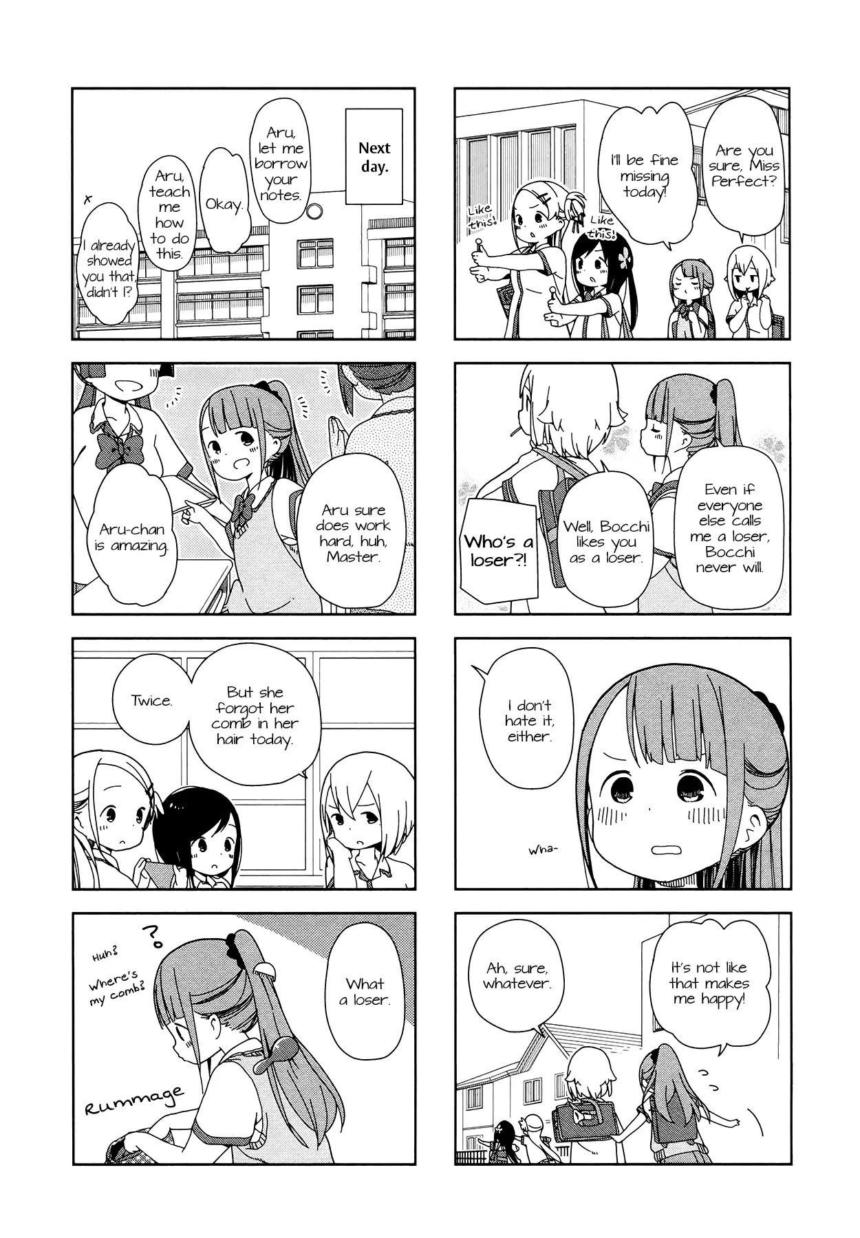 Hitoribocchi no OO Seikatsu Chapter 12 page 8 - Chapter 12