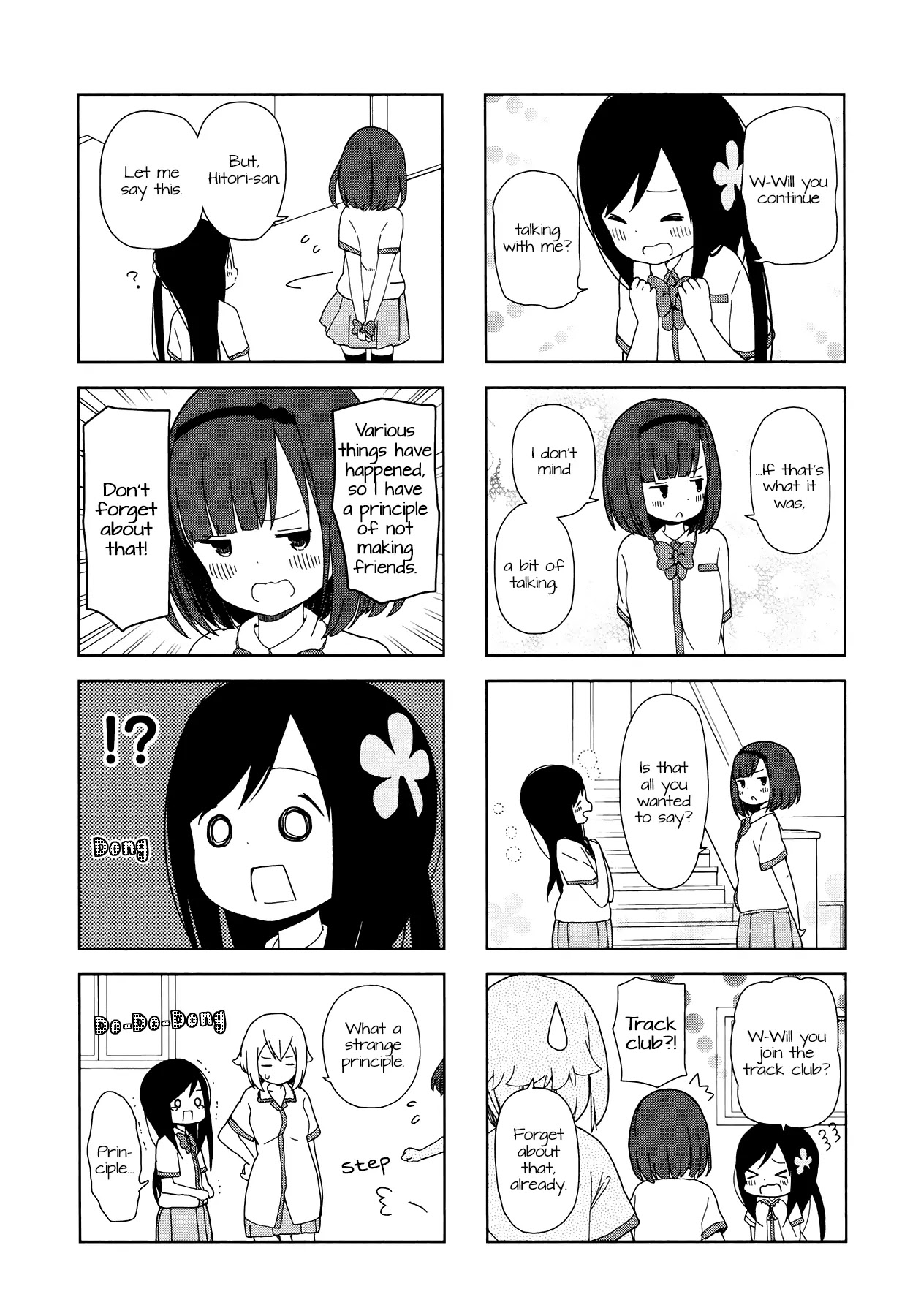 Hitoribocchi no OO Seikatsu Chapter 17 page 8 - Chapter 17