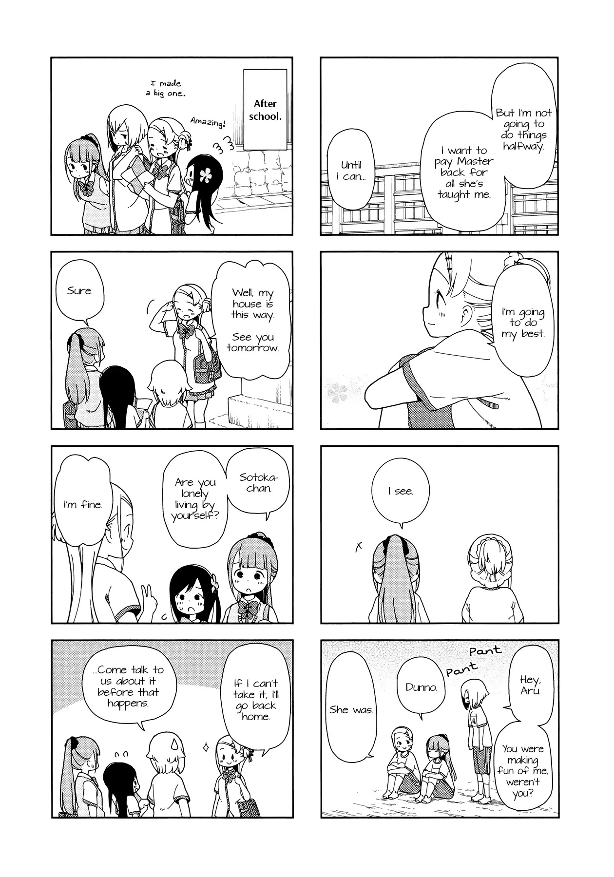 Hitoribocchi no OO Seikatsu Chapter 19 page 6 - Chapter 19