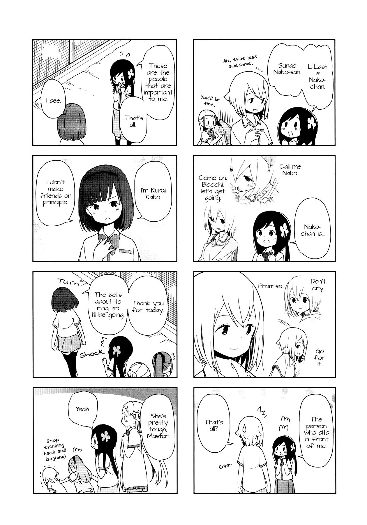 Hitoribocchi no OO Seikatsu Chapter 21 page 4 - Chapter 21