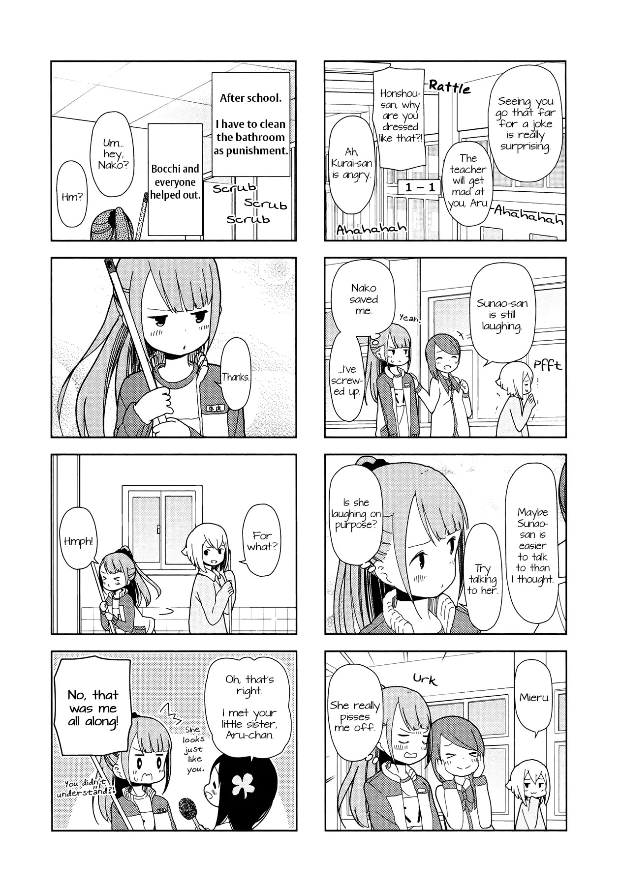 Hitoribocchi no OO Seikatsu Chapter 24 page 8 - Chapter 24