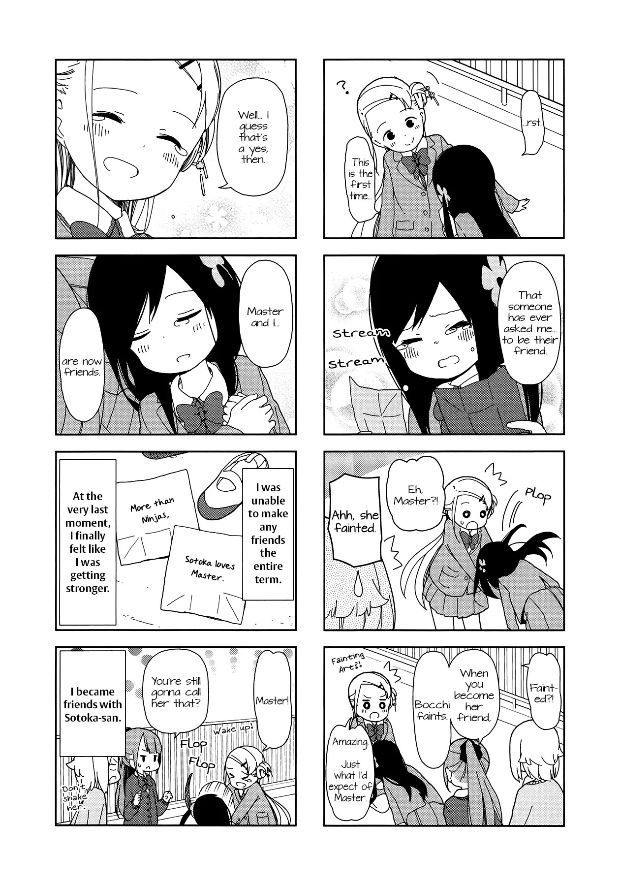 Hitoribocchi no OO Seikatsu Chapter 26 page 8 - Chapter 26