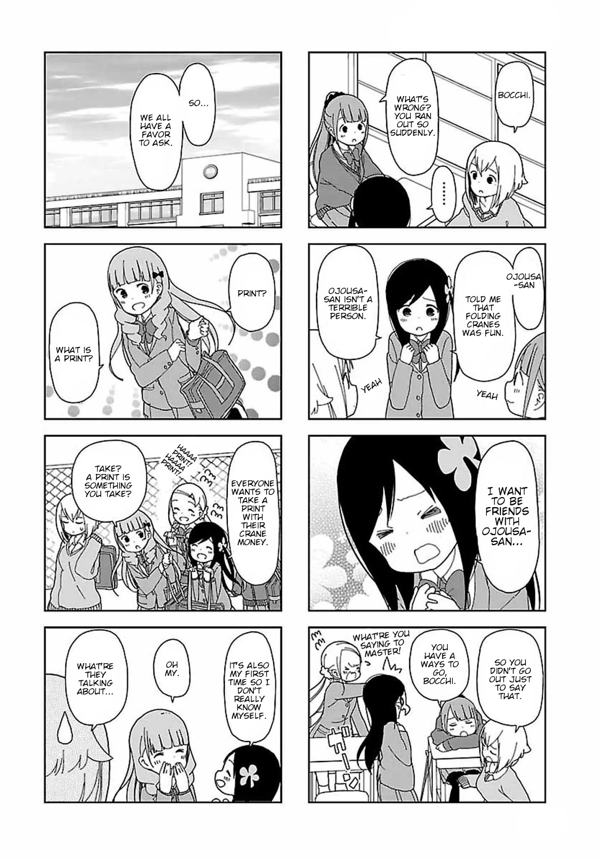 Hitoribocchi no OO Seikatsu Chapter 30 page 4 - Chapter 30