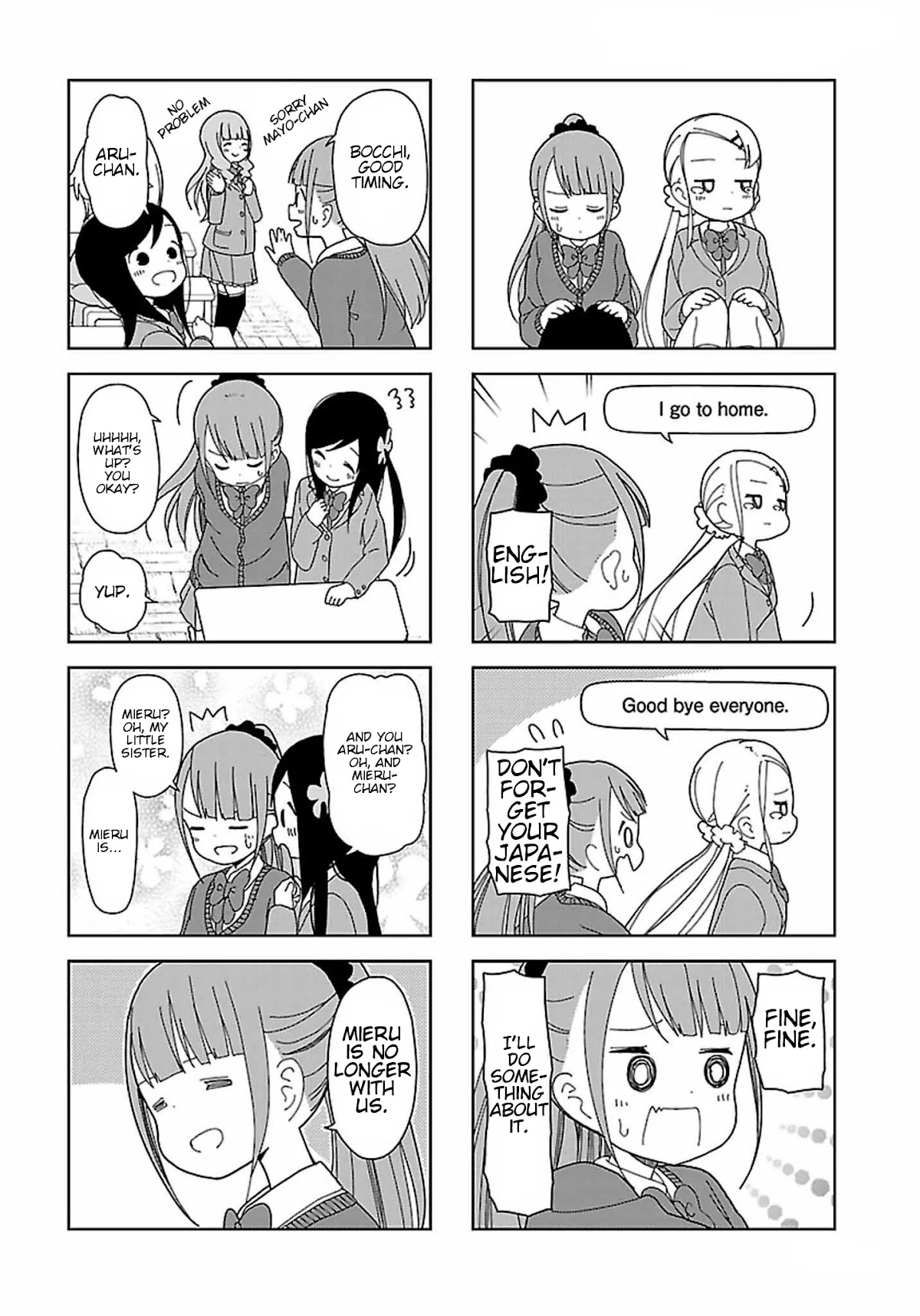 Hitoribocchi no OO Seikatsu Chapter 31 page 4 - Chapter 31