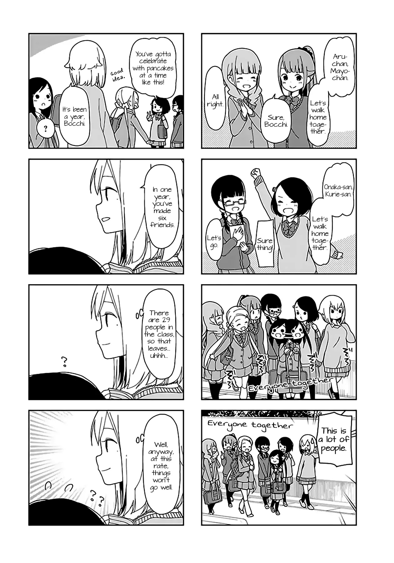Hitoribocchi no OO Seikatsu Chapter 34 page 6 - Chapter 34