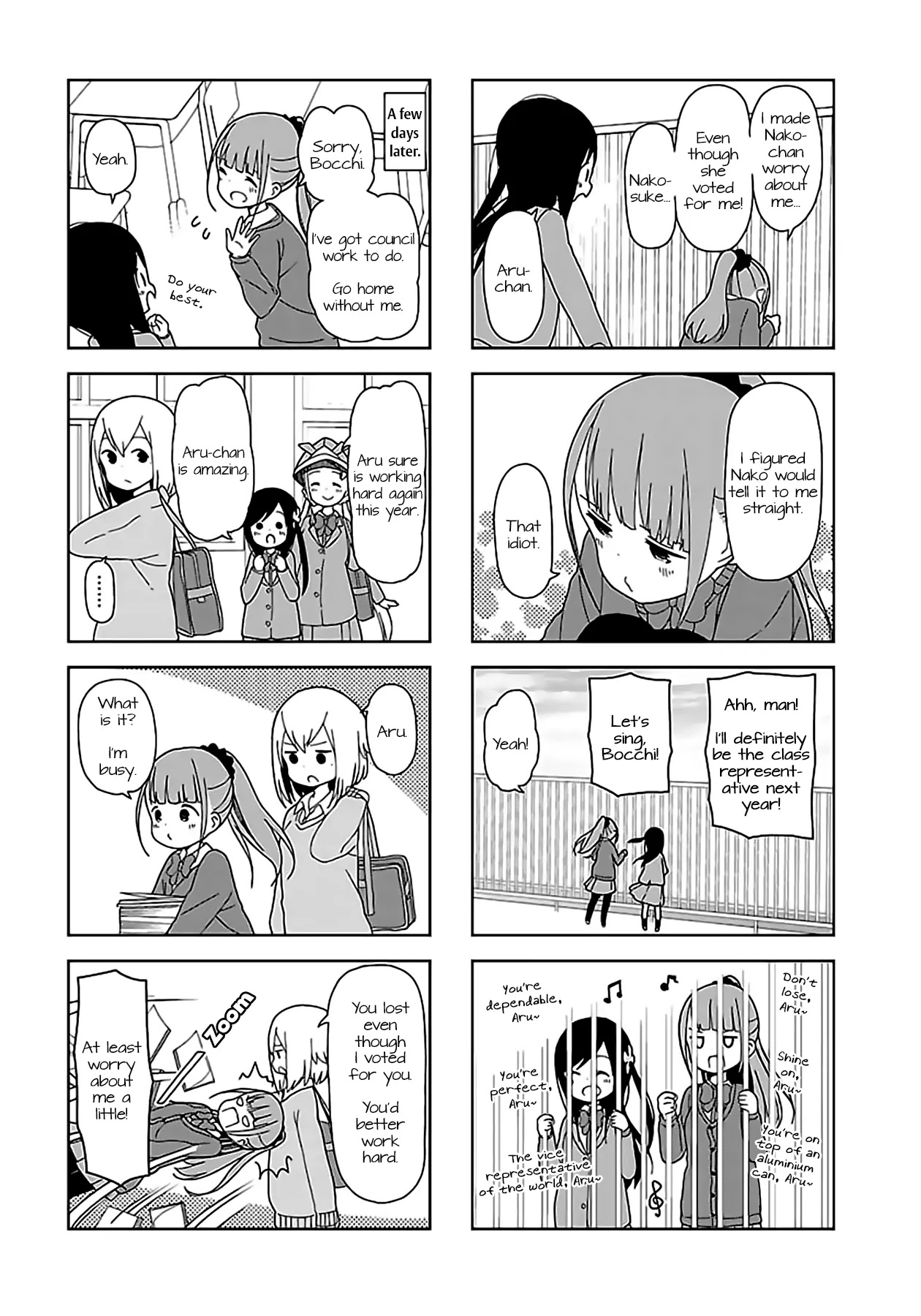 Hitoribocchi no OO Seikatsu Chapter 35 page 8 - Chapter 35