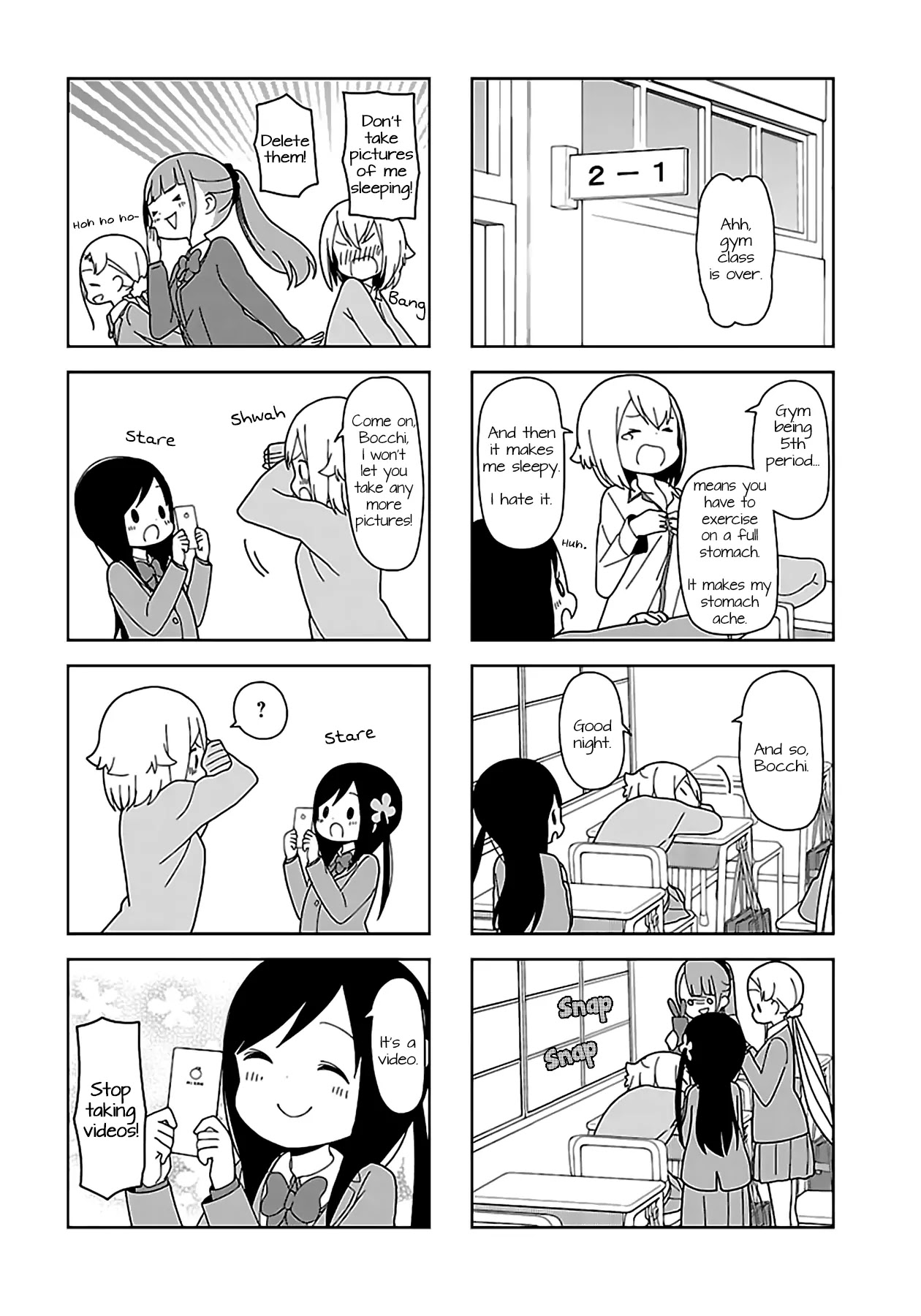Hitoribocchi no OO Seikatsu Chapter 36 page 8 - Chapter 36