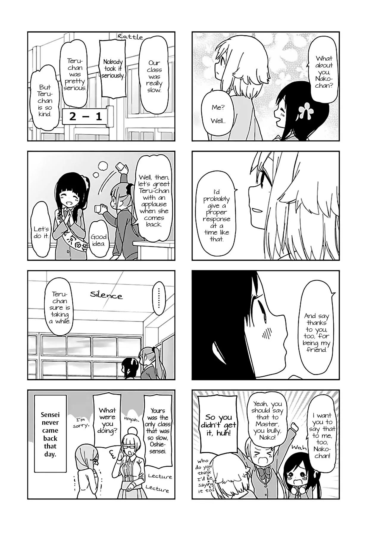 Hitoribocchi no OO Seikatsu Chapter 38 page 8 - Chapter 38