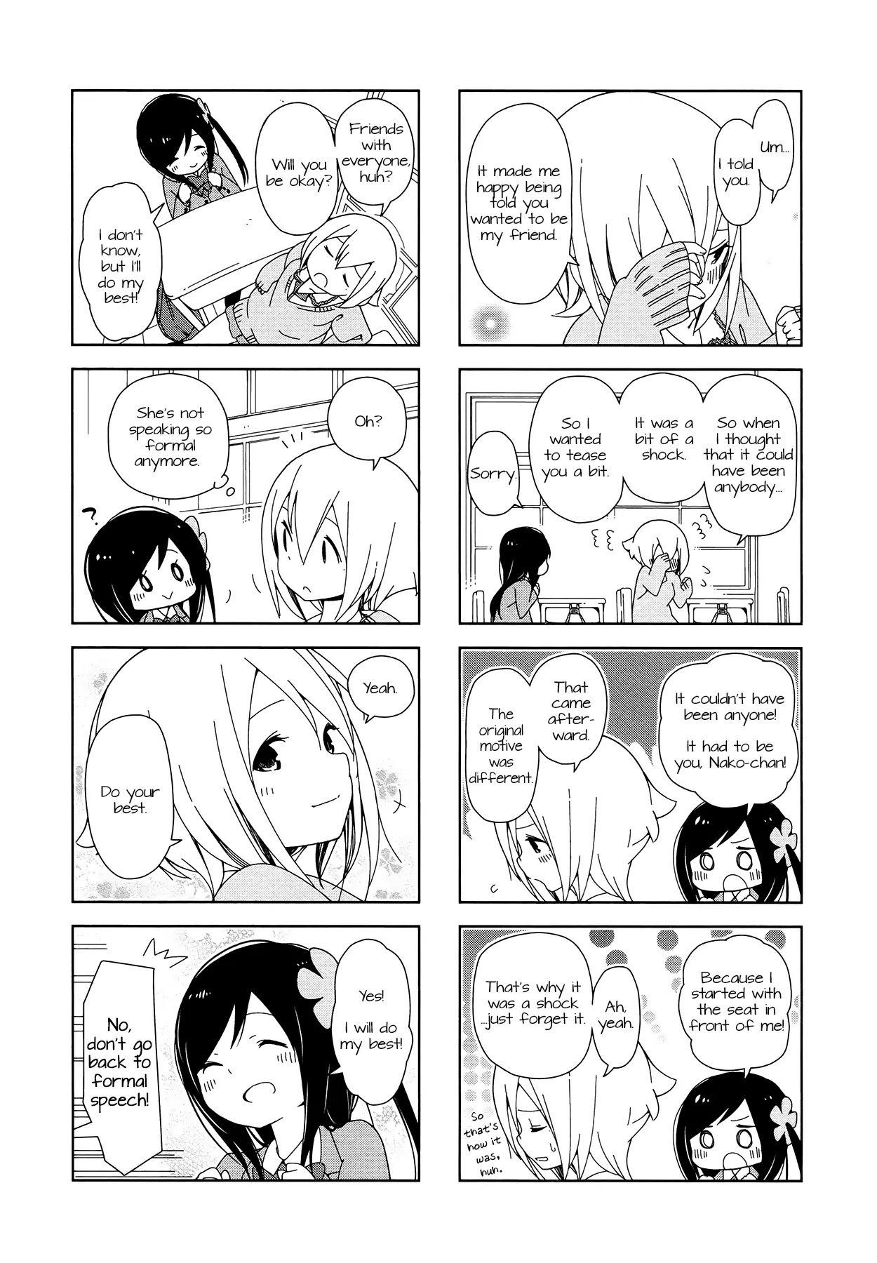 Hitoribocchi no OO Seikatsu Chapter 4 page 8 - Chapter 4