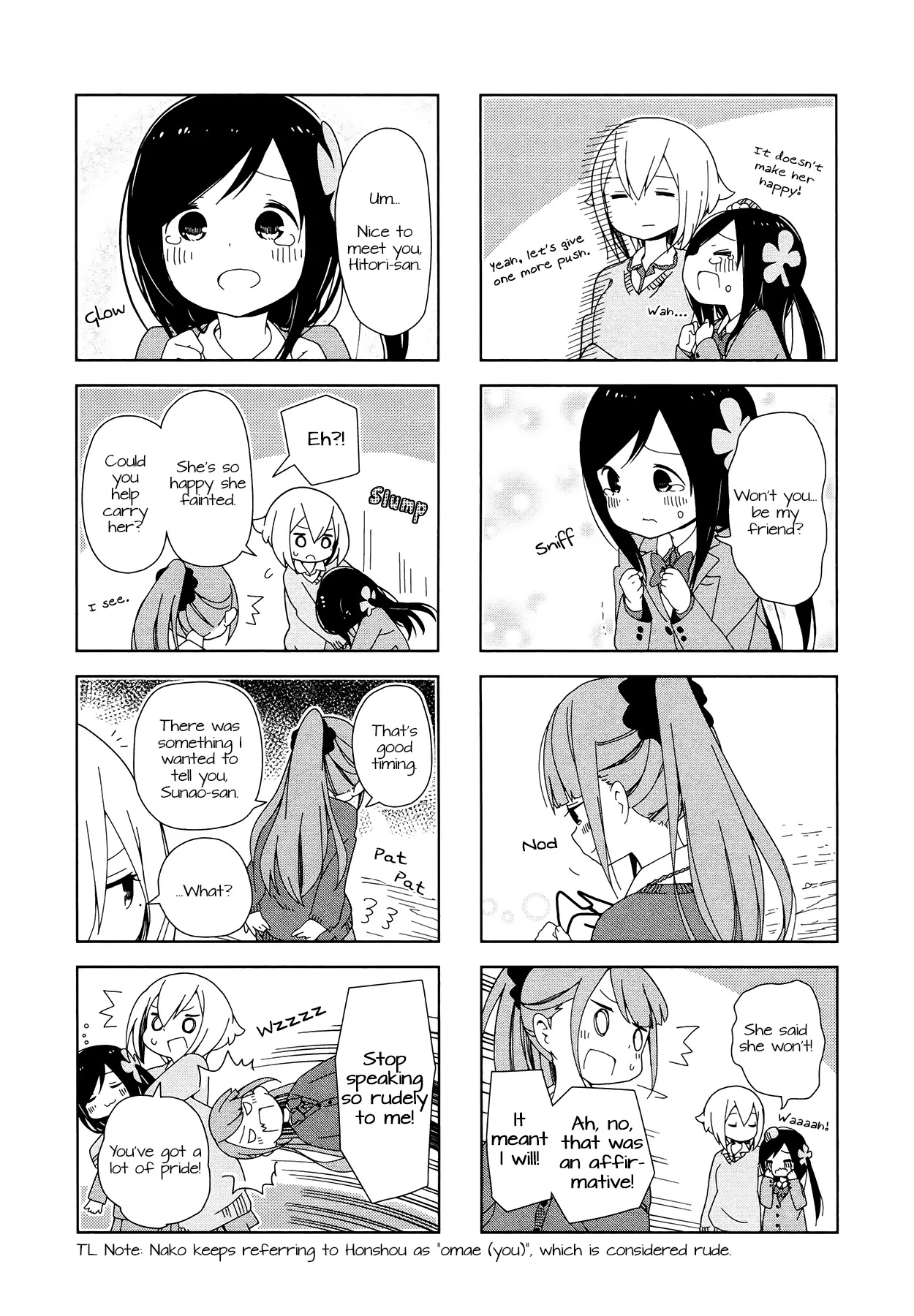 Hitoribocchi no OO Seikatsu Chapter 5 page 8 - Chapter 5