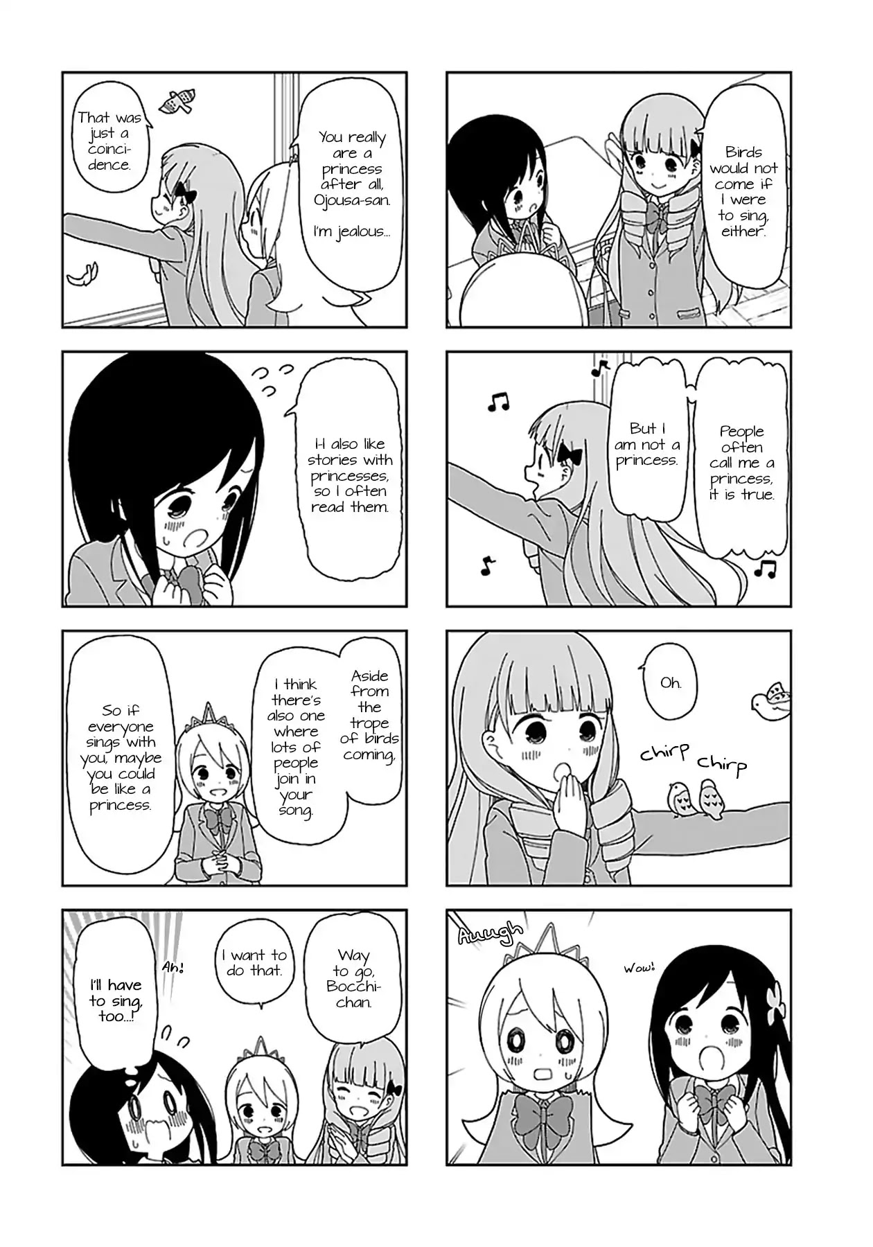 Hitoribocchi no OO Seikatsu Chapter 57 page 4 - Chapter 57
