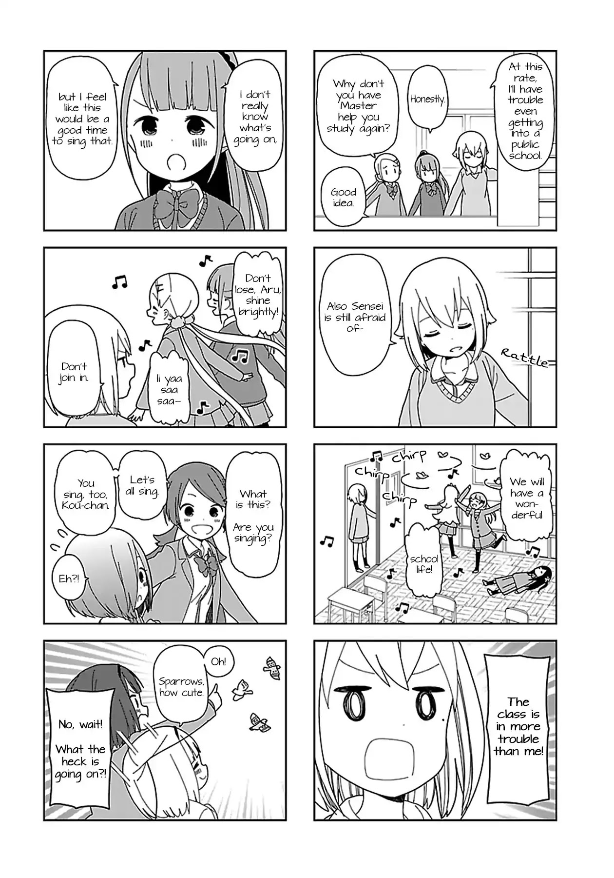 Hitoribocchi no OO Seikatsu Chapter 57 page 6 - Chapter 57