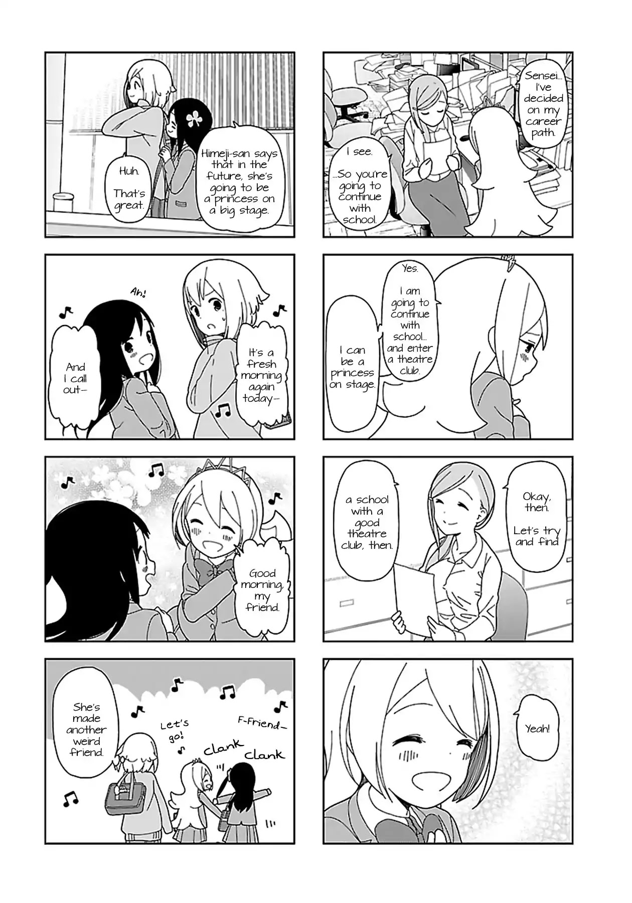 Hitoribocchi no OO Seikatsu Chapter 57 page 8 - Chapter 57