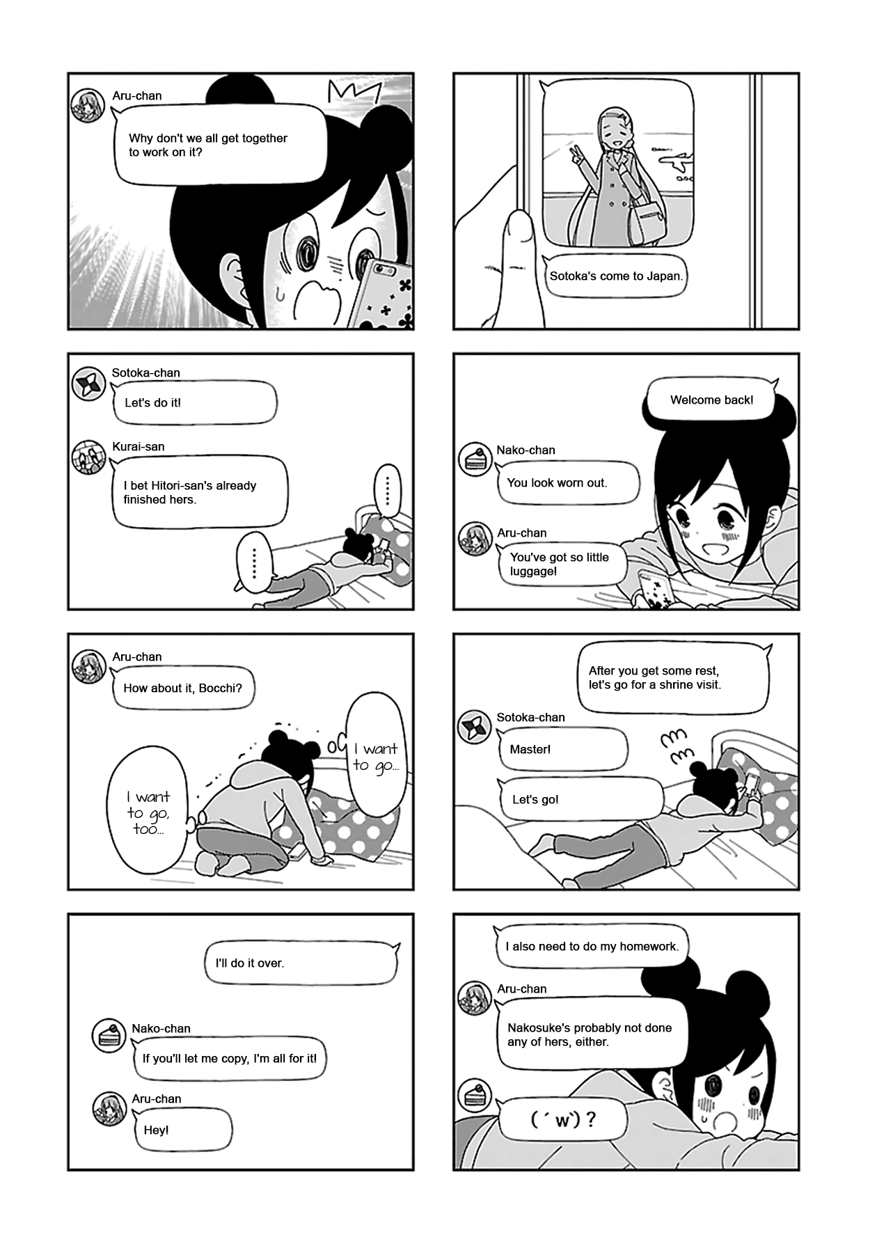 Hitoribocchi no OO Seikatsu Chapter 59 page 6 - Chapter 59