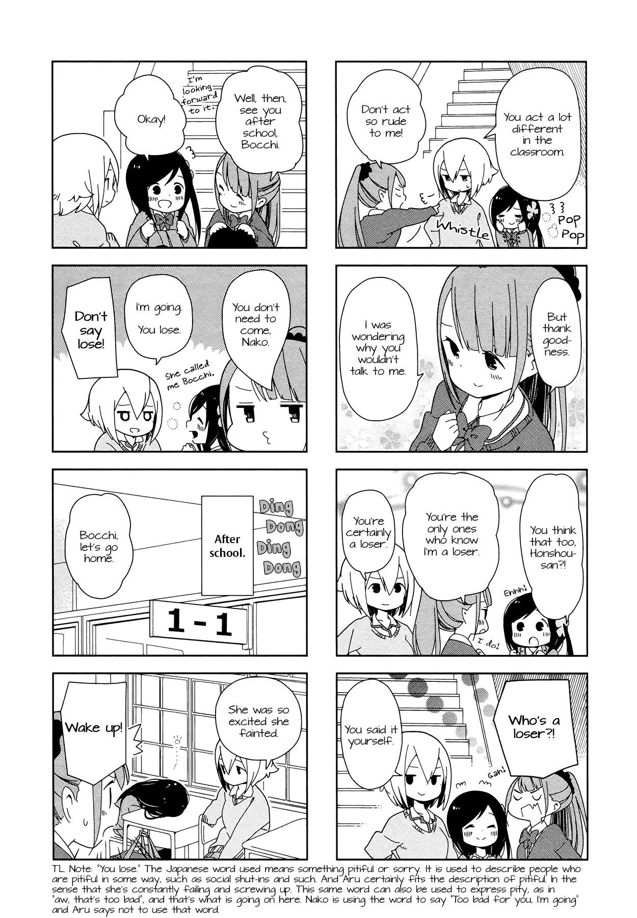 Hitoribocchi no OO Seikatsu Chapter 6 page 5 - Chapter 6