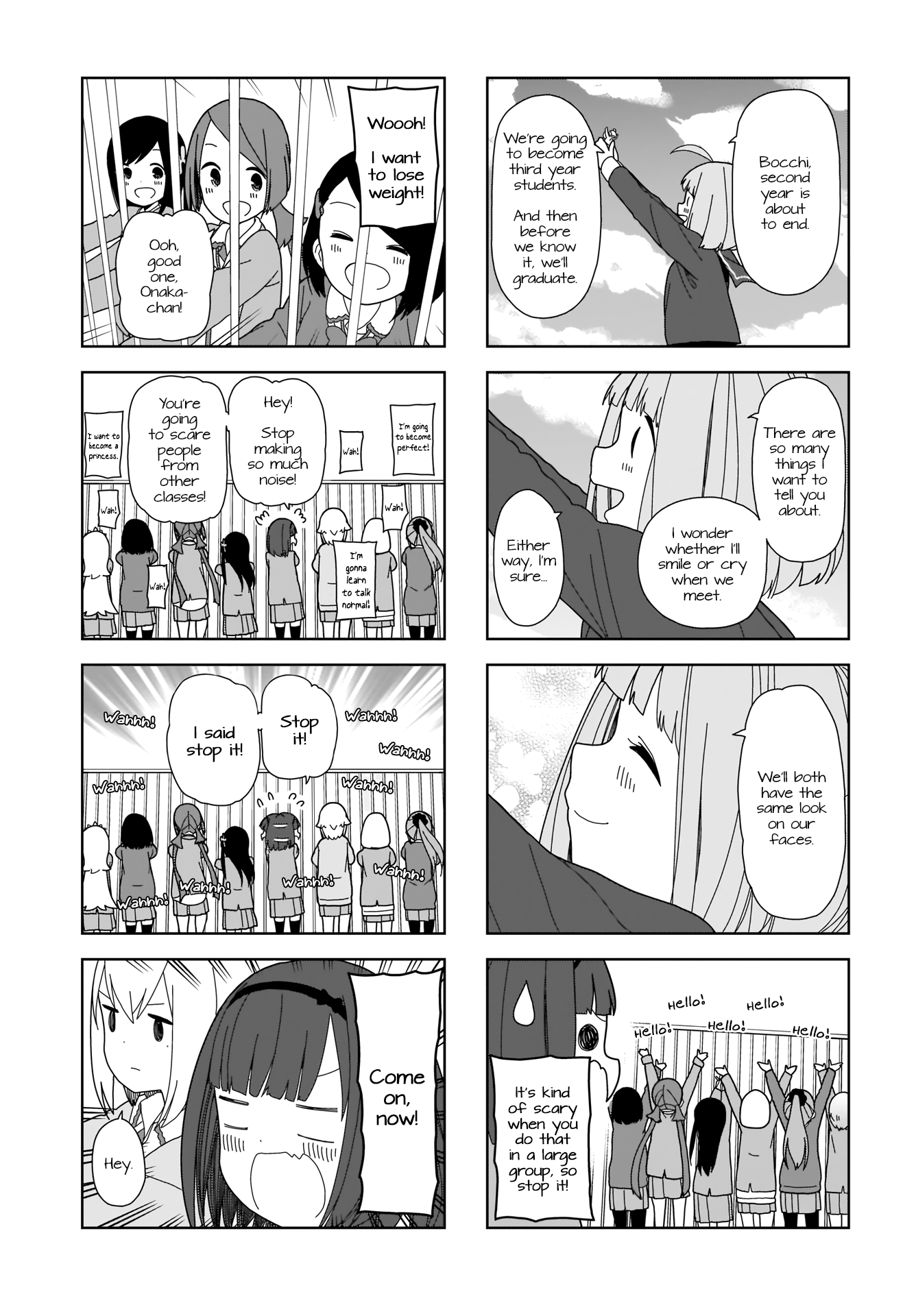 Hitoribocchi no OO Seikatsu Chapter 63 page 7 - Chapter 63