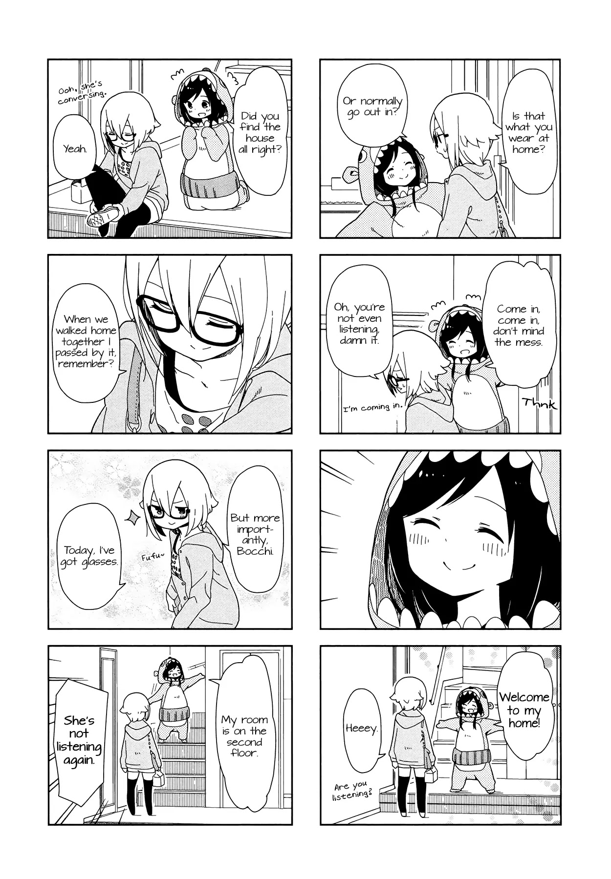 Hitoribocchi no OO Seikatsu Chapter 7 page 2 - Chapter 7