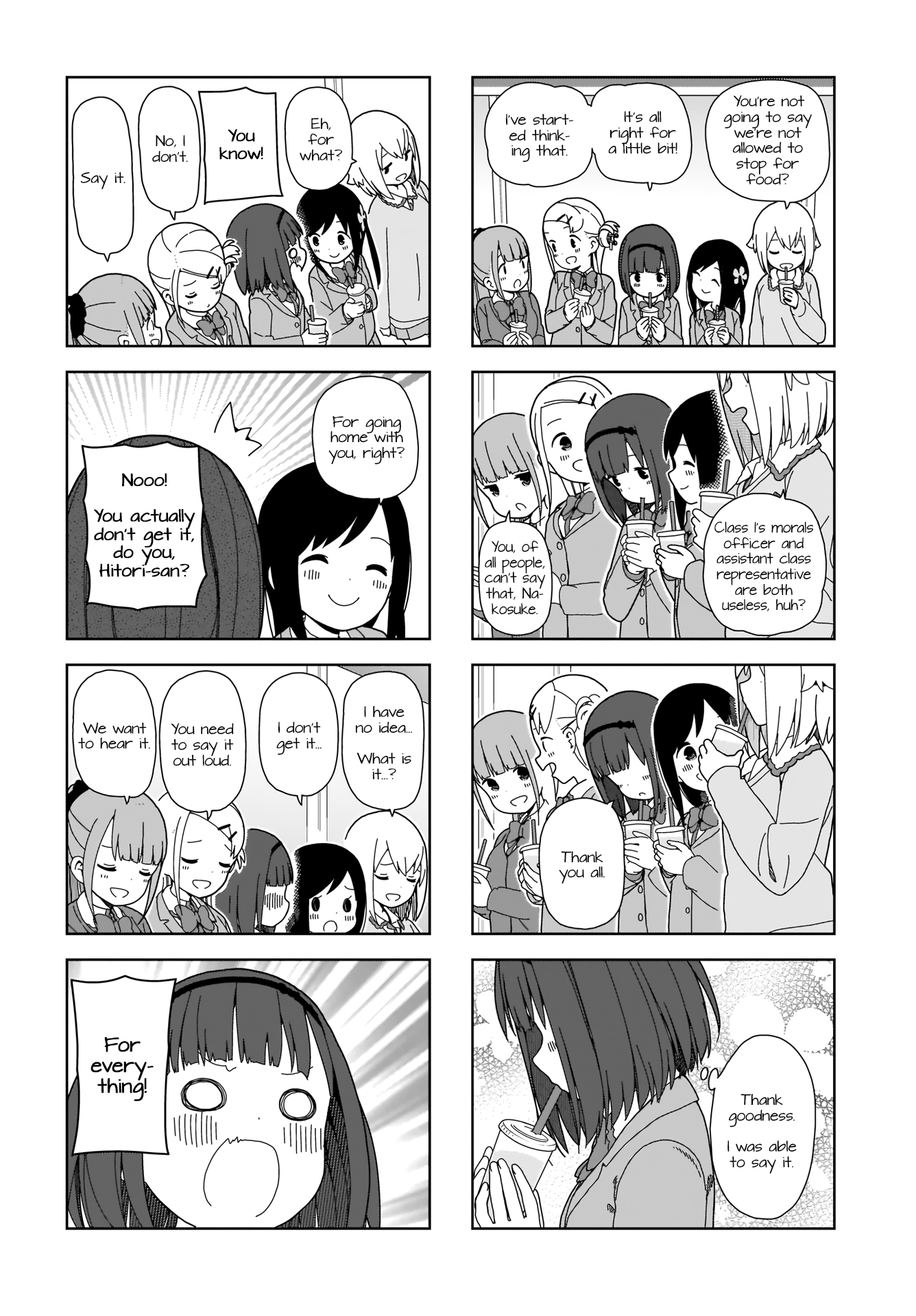 Hitoribocchi no OO Seikatsu Chapter 73 page 8 - Chapter 73