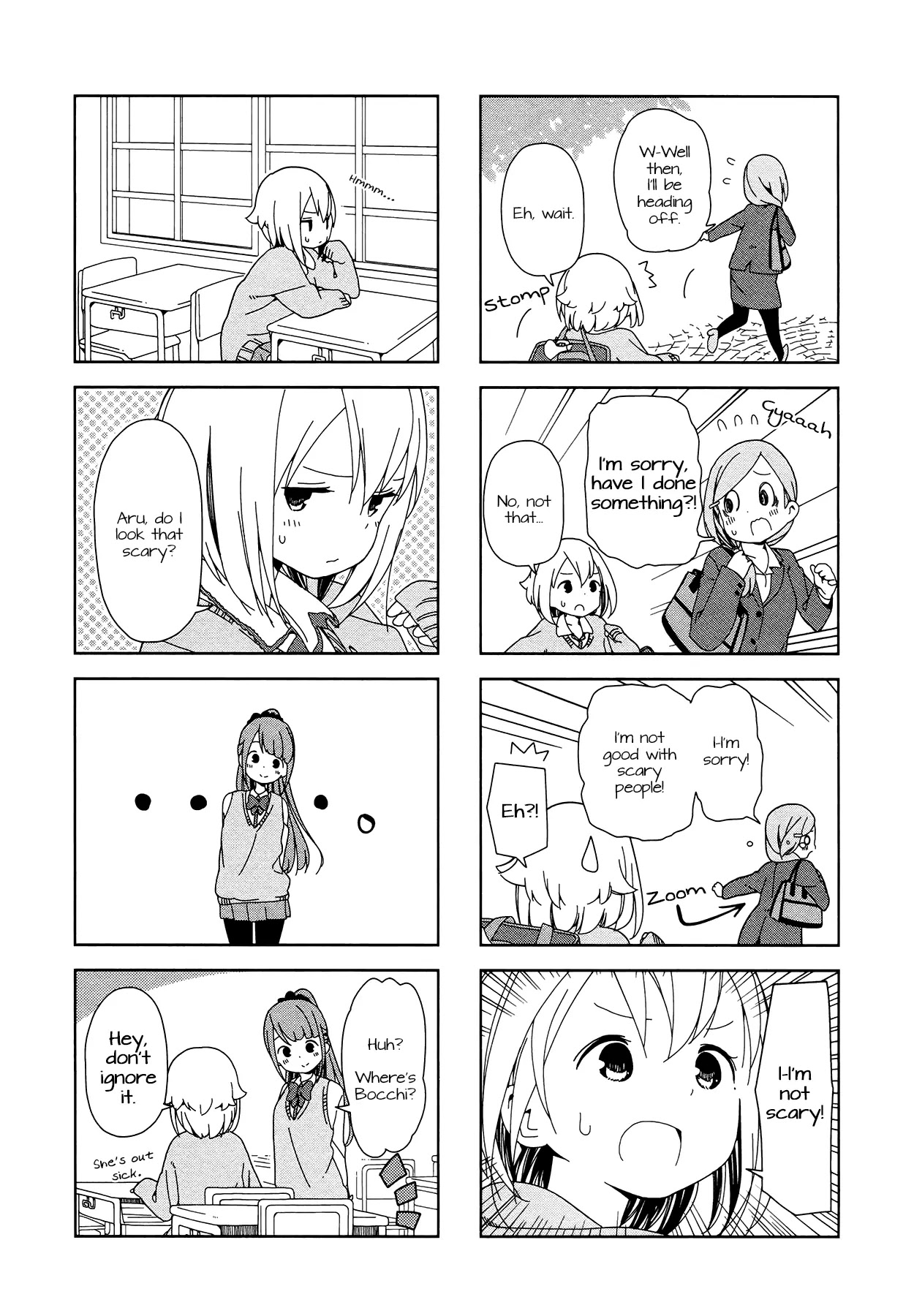 Hitoribocchi no OO Seikatsu Chapter 8 page 3 - Chapter 8