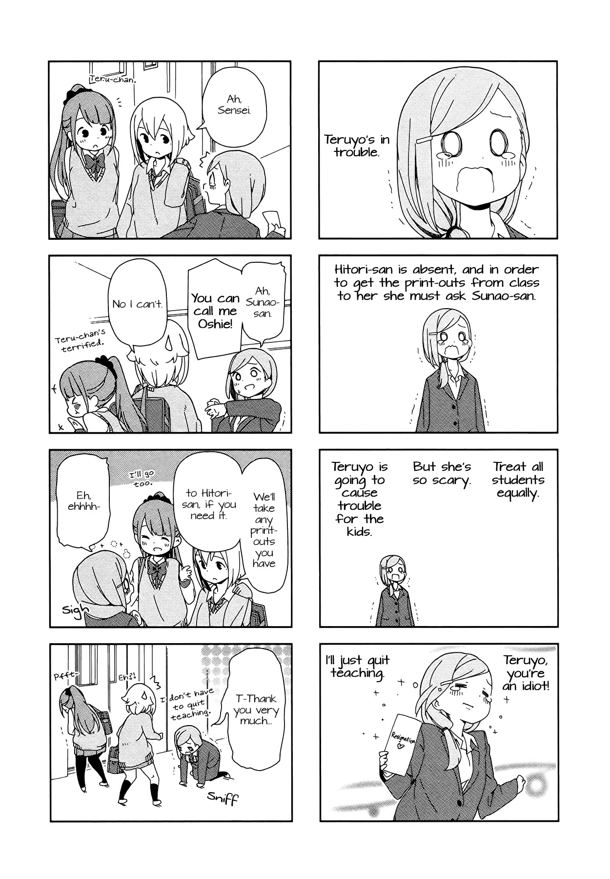 Hitoribocchi no OO Seikatsu Chapter 8 page 6 - Chapter 8