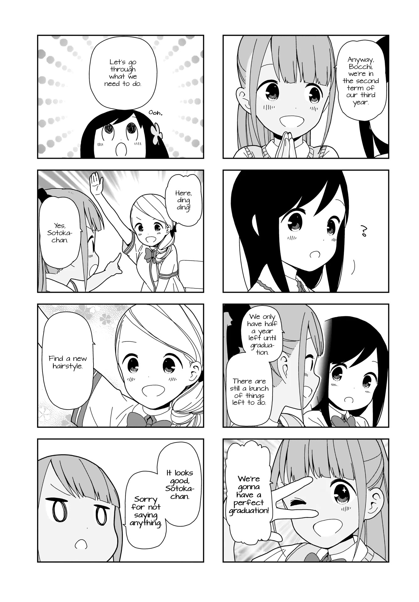 Hitoribocchi no OO Seikatsu Chapter 80 page 3 - Chapter 80