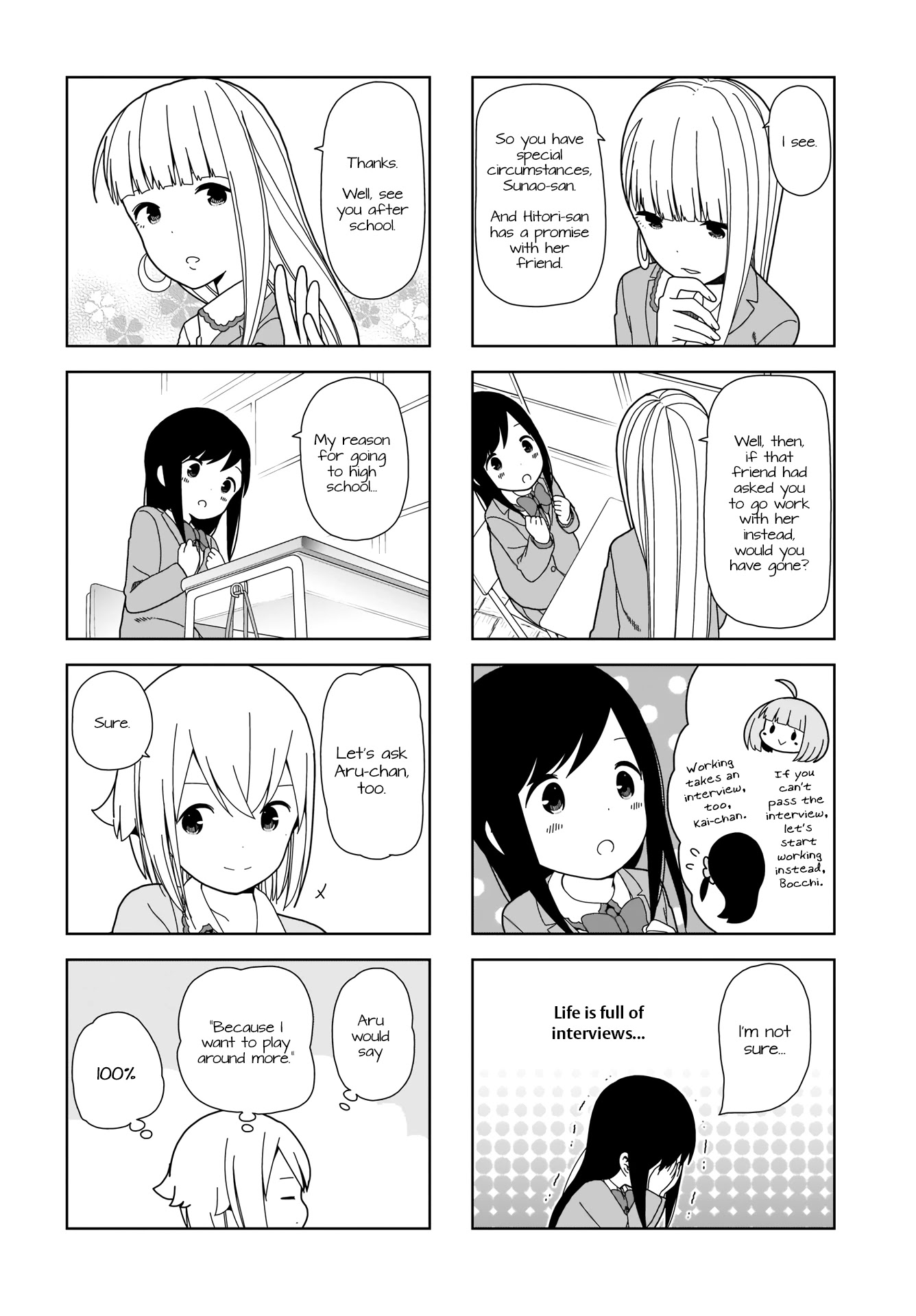 Hitoribocchi no OO Seikatsu Chapter 83 page 4 - Chapter 83