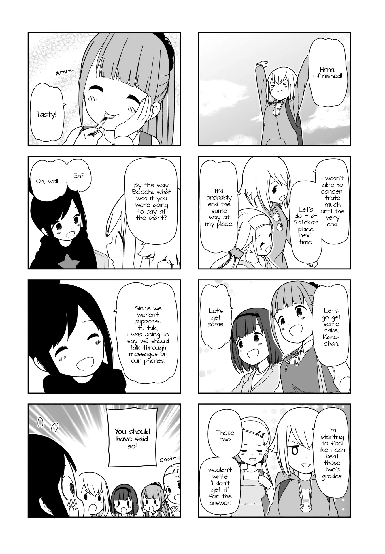 Hitoribocchi no OO Seikatsu Chapter 84 page 8 - Chapter 84