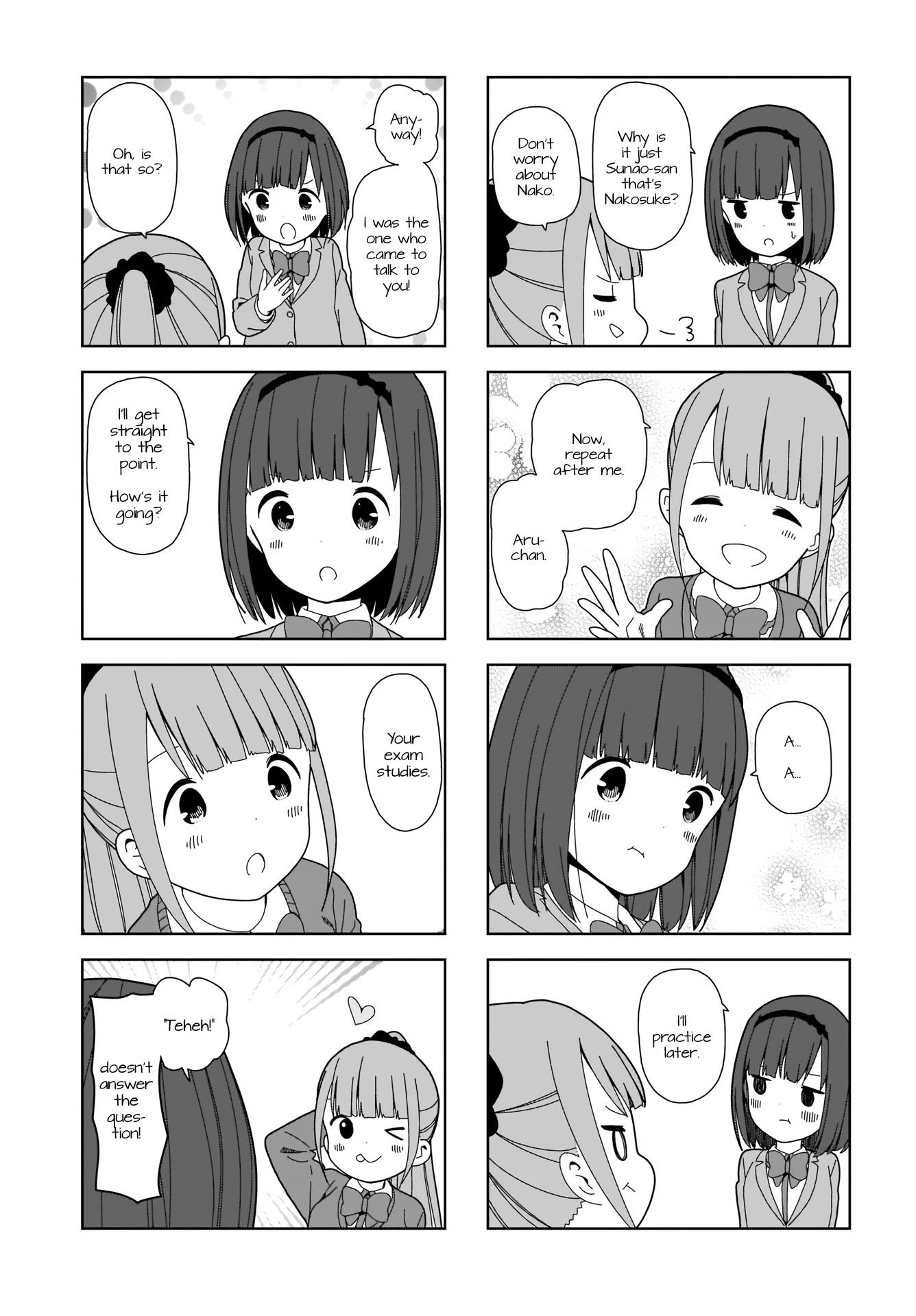 Hitoribocchi no OO Seikatsu Chapter 86 page 3 - Chapter 86