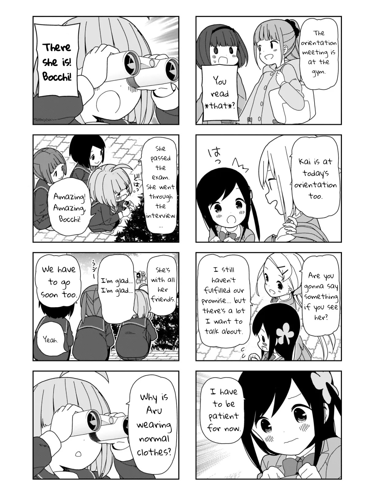 Hitoribocchi no OO Seikatsu Chapter 96 page 3 - Chapter 96