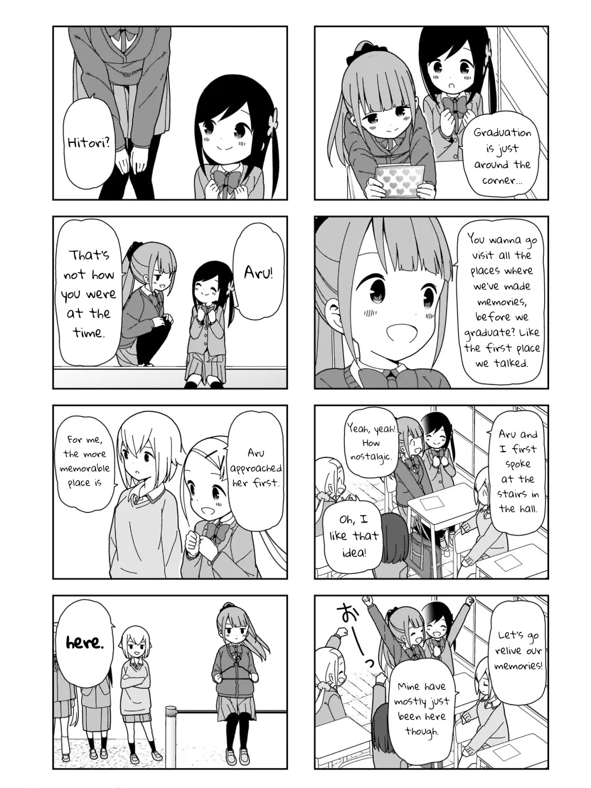 Hitoribocchi no OO Seikatsu Chapter 98 page 3 - Chapter 98