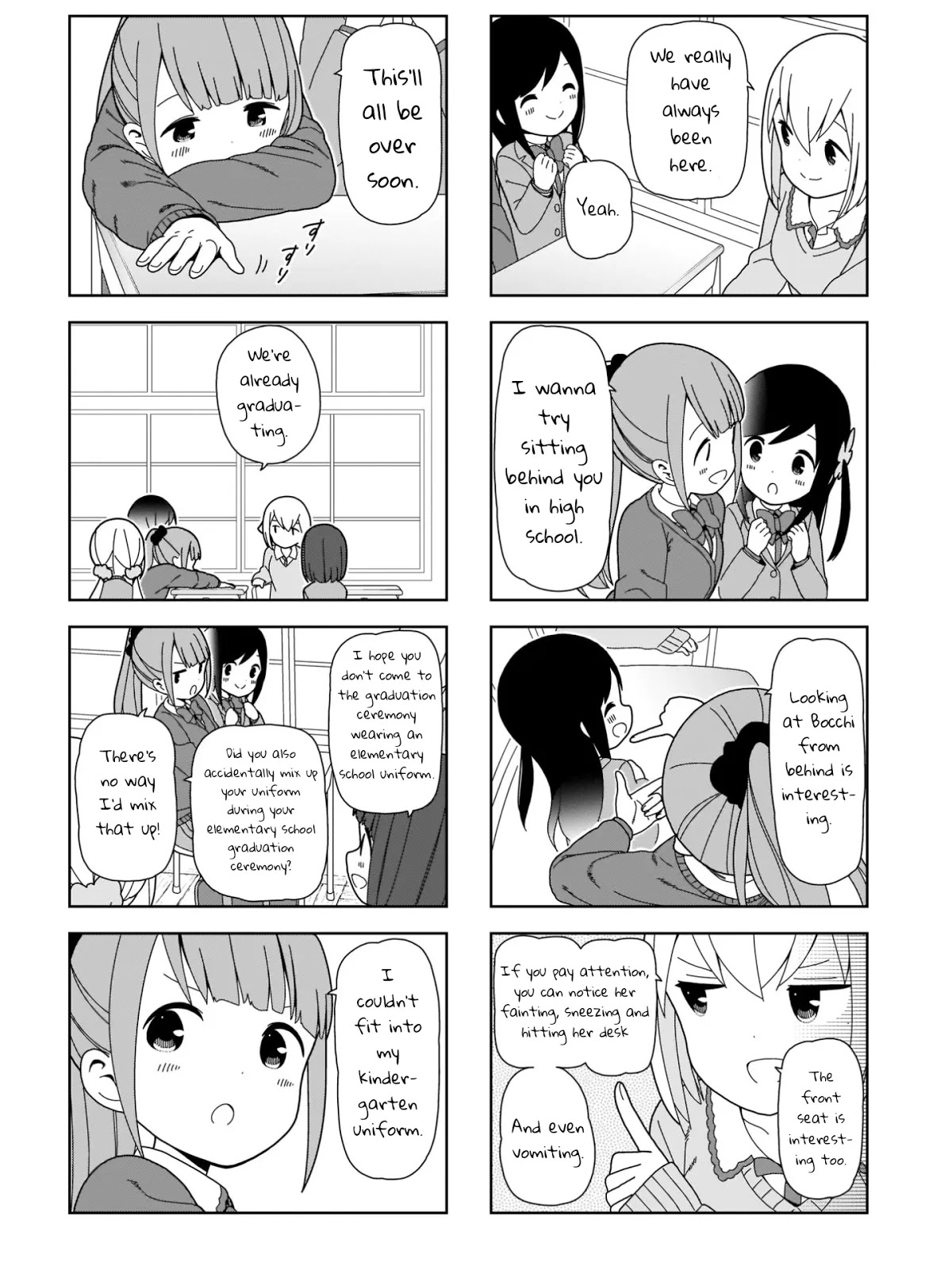 Hitoribocchi no OO Seikatsu Chapter 98 page 8 - Chapter 98