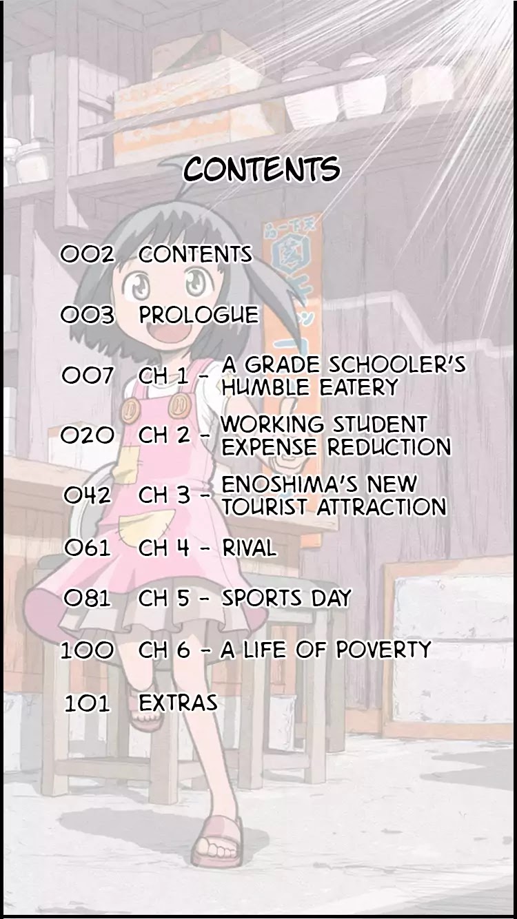 Hitorigurashi no Shougakusei Chapter 1 page 2 - Chapter 1: Prologue & A Grade Schooler's Humble Eatery