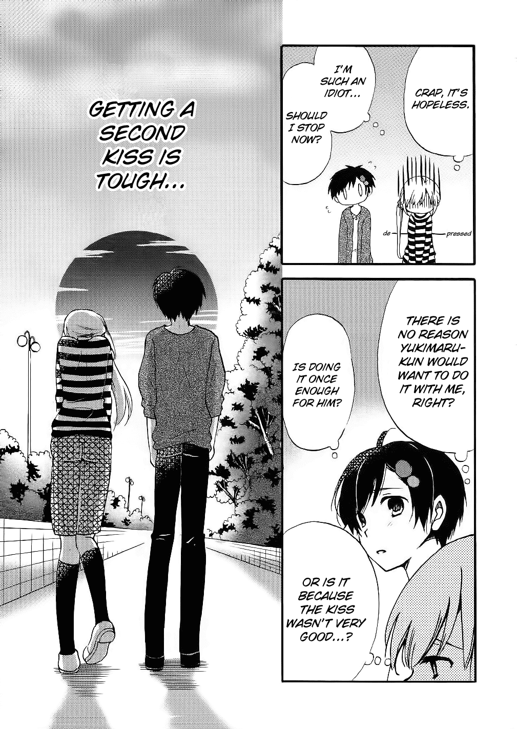Hitorimi Haduki-san to. Chapter 12.2 page 12 - Chapter 12 v2 : Second Time