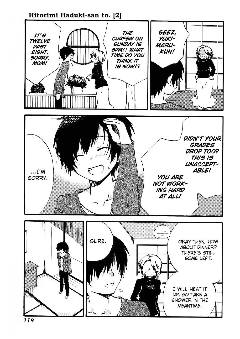 Hitorimi Haduki-san to. Chapter 12.2 page 22 - Chapter 12 v2 : Second Time