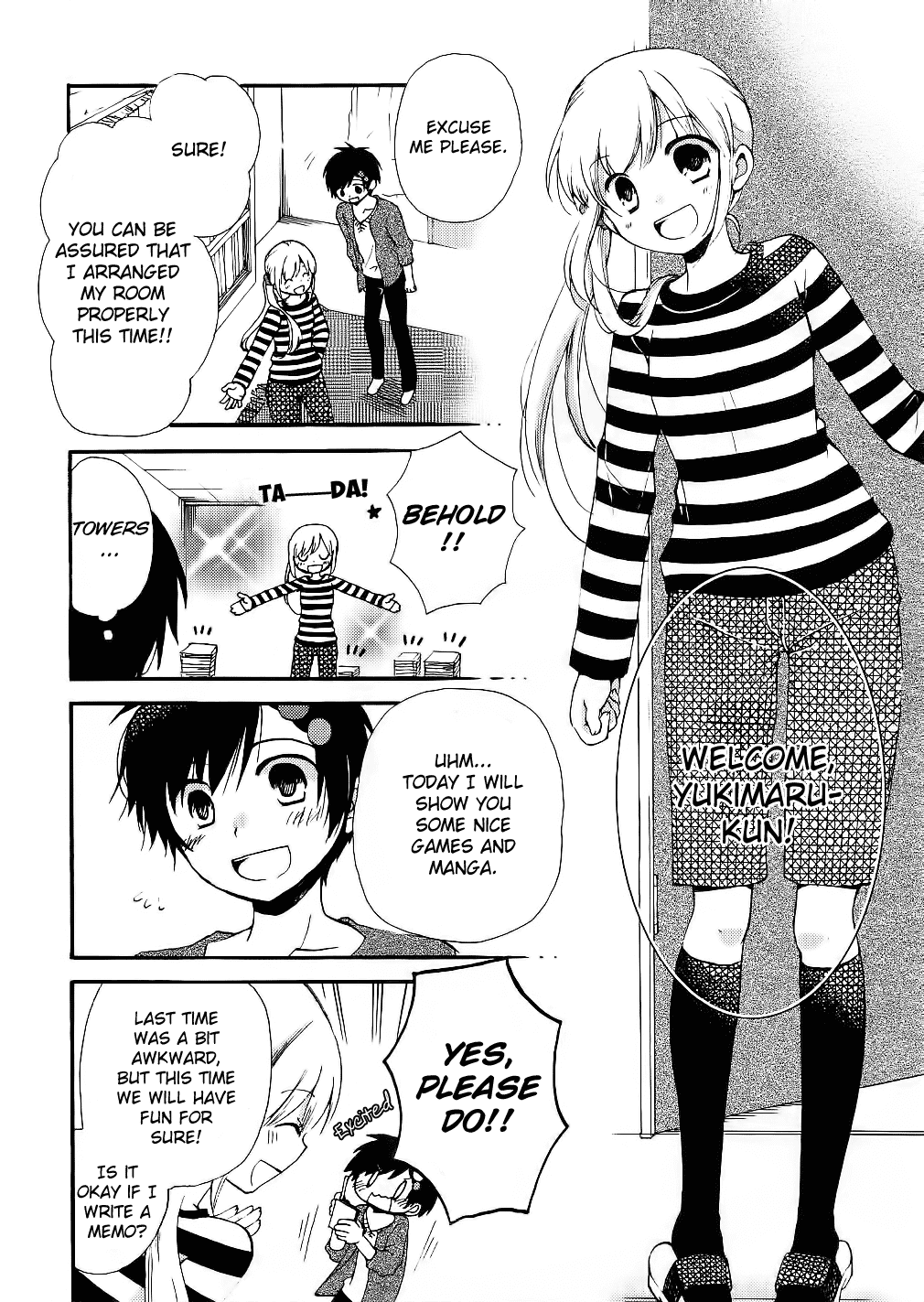 Hitorimi Haduki-san to. Chapter 12.2 page 3 - Chapter 12 v2 : Second Time