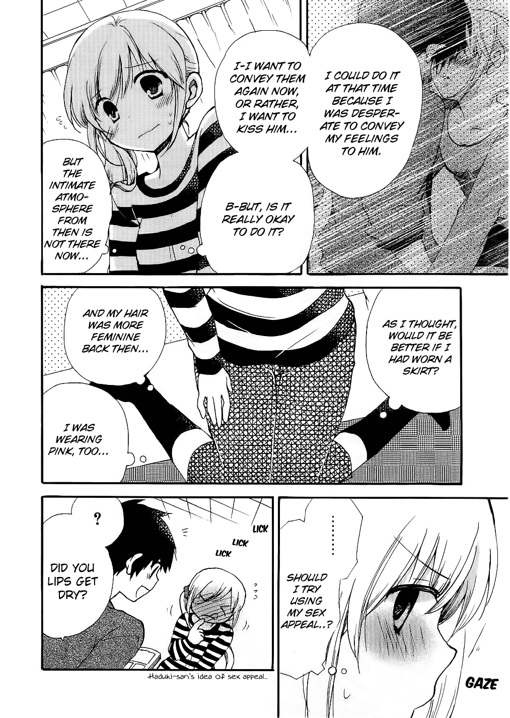 Hitorimi Haduki-san to. Chapter 12.2 page 9 - Chapter 12 v2 : Second Time